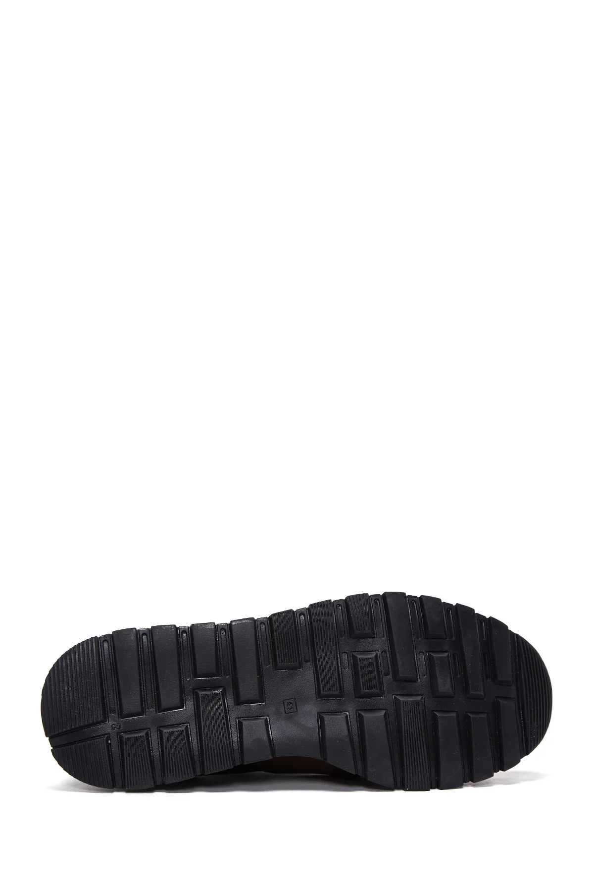 Erkek Kahverengi Deri Sneaker - Image 4