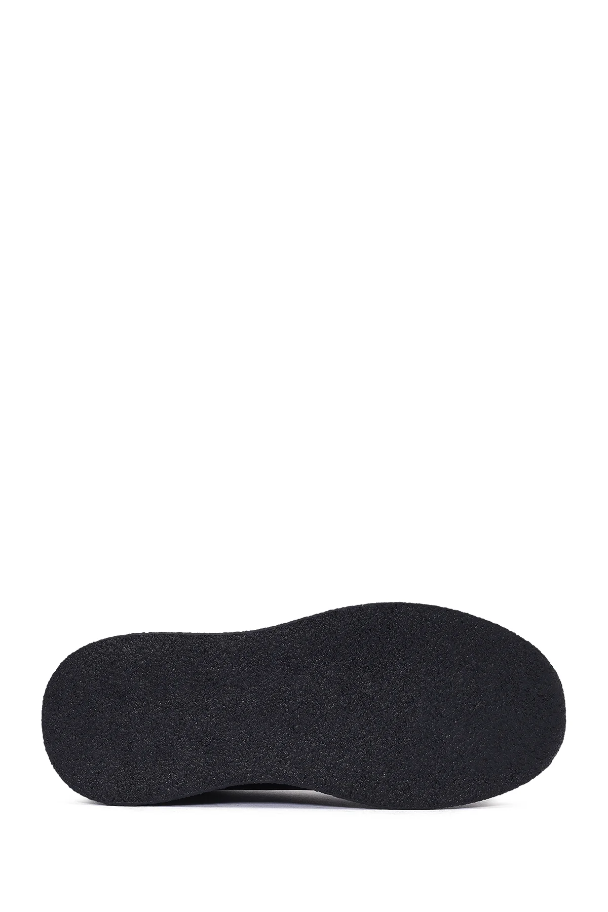 Erkek Lacivert Bağcıklı Deri Sneaker - Image 4