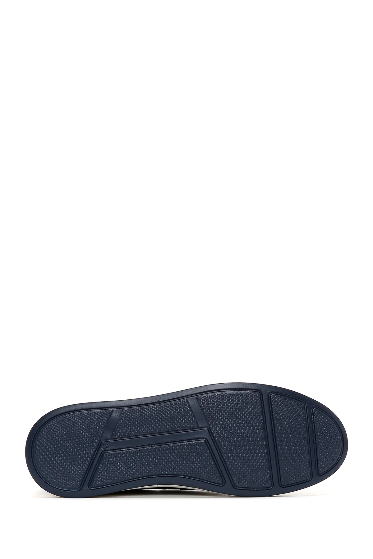 Erkek Lacivert Deri Casual Loafer - Image 4