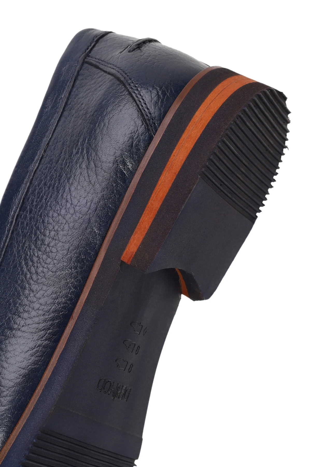 Erkek Lacivert Deri Loafer - Image 10