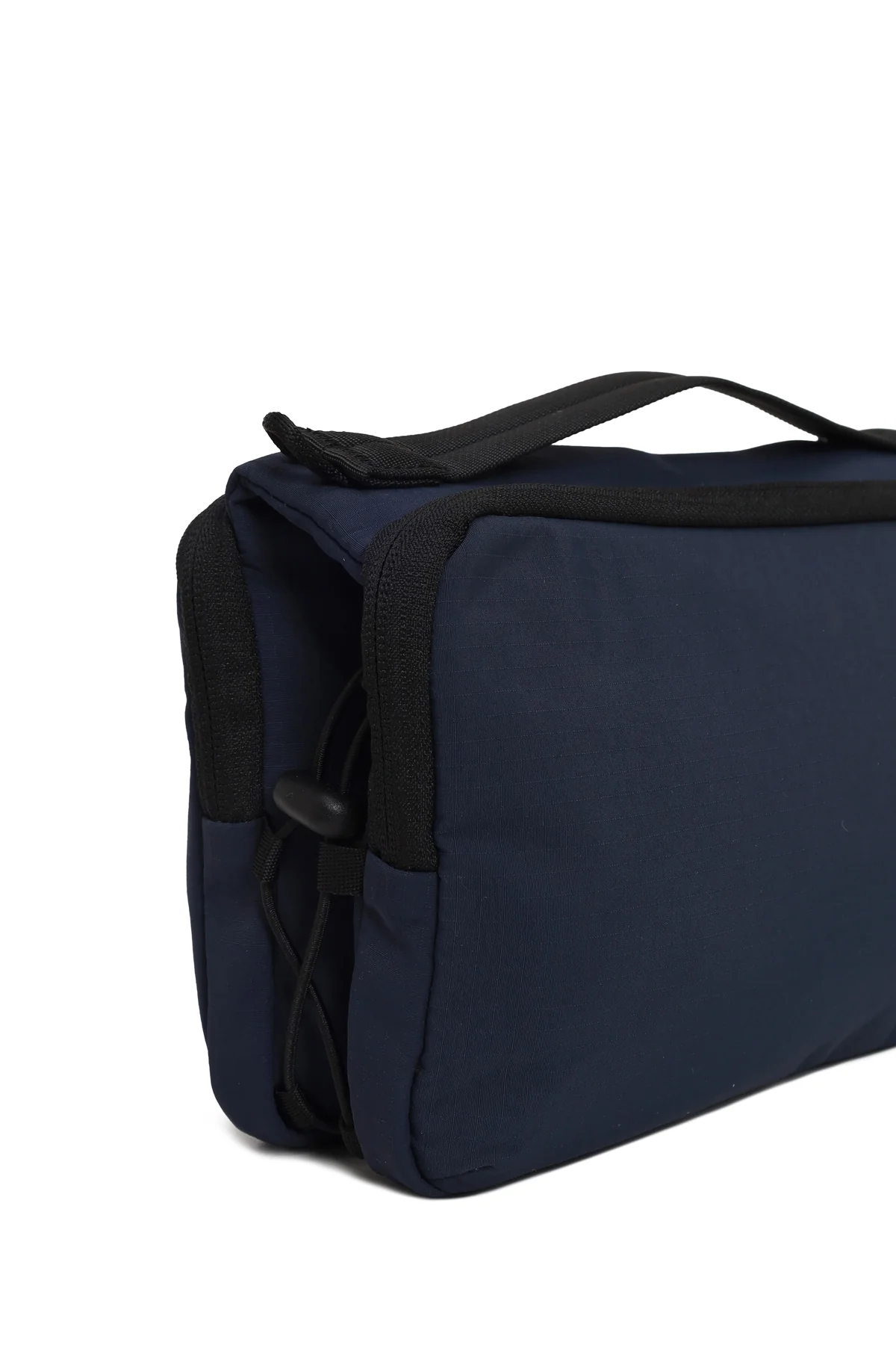 D-Pack Erkek Lacivert Uzun Askılı Mini Kumaş Çapraz Çanta - Image 7