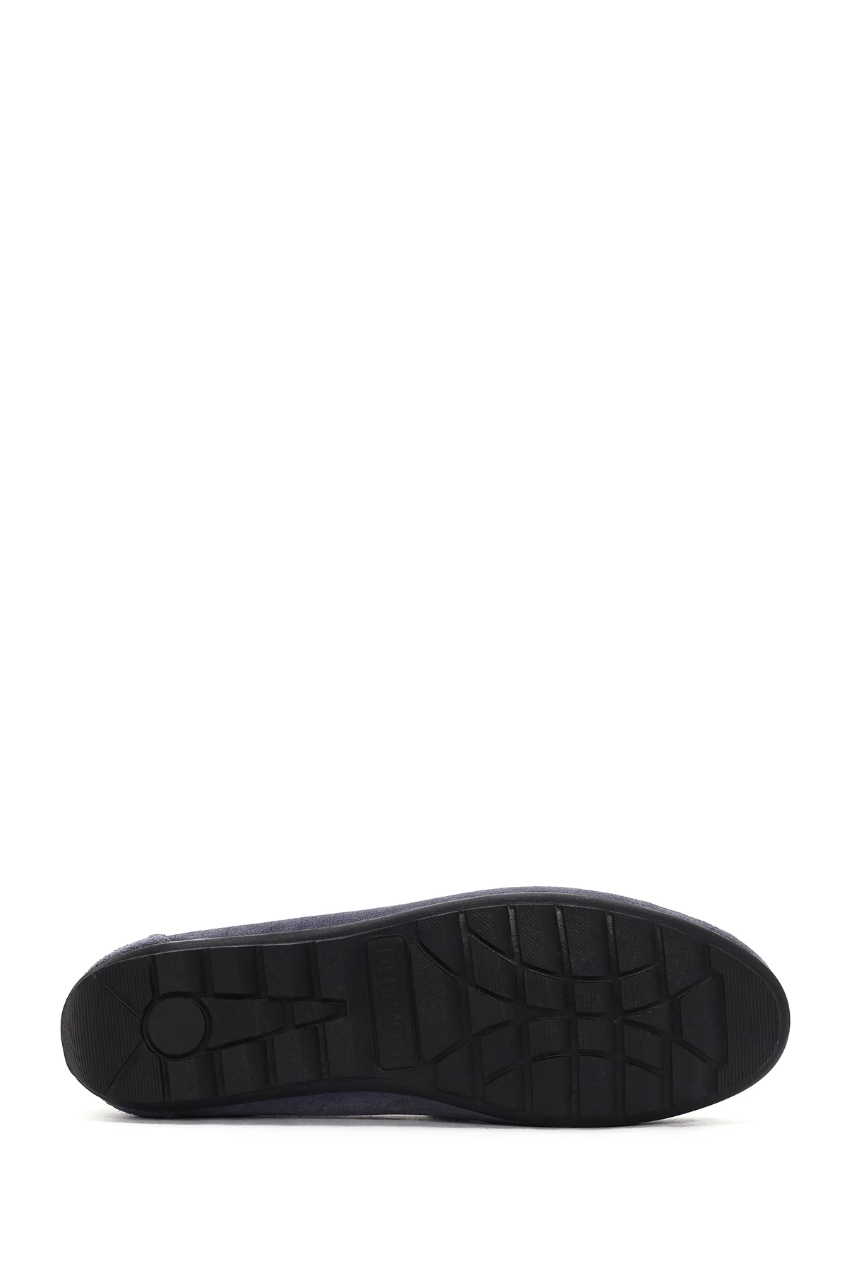 Erkek Mavi Püsküllü Süet Deri Loafer - Image 4