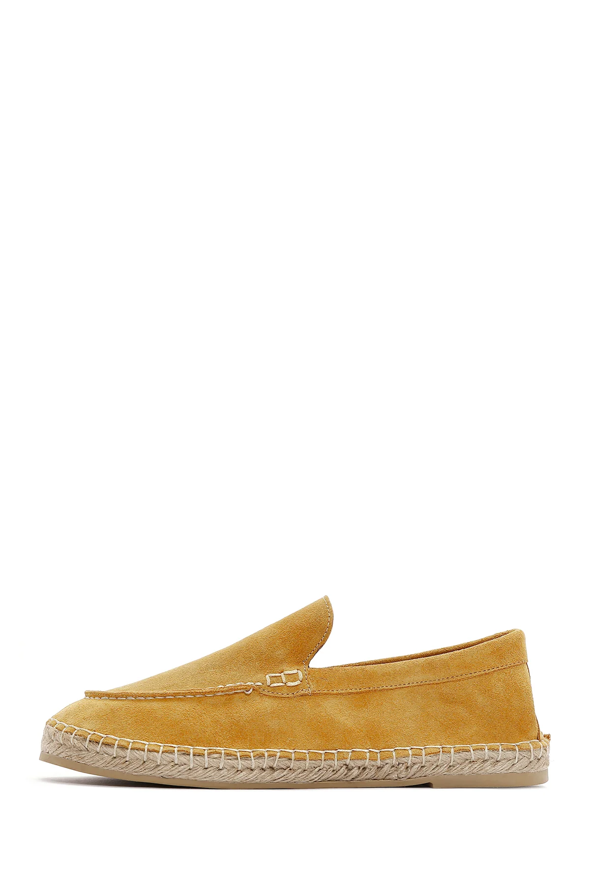 Erkek Sarı Deri Espadril - Image 2