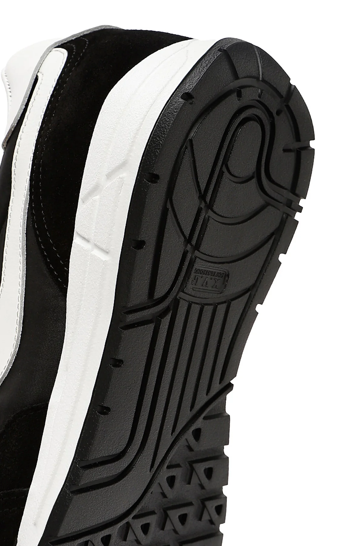 Erkek Siyah Bağcıklı Deri Sneaker - Image 10