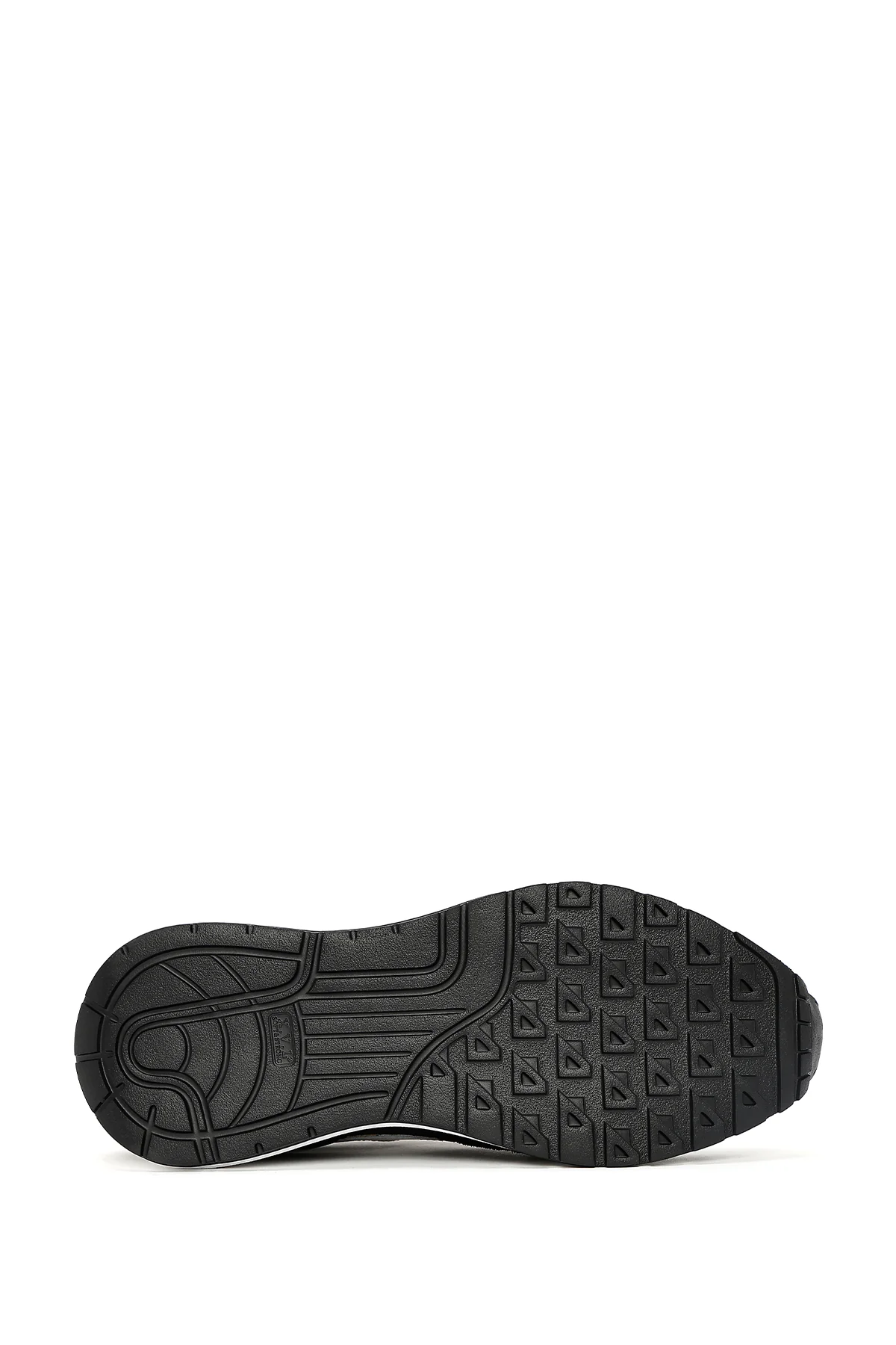 Erkek Siyah Bağcıklı Deri Sneaker - Image 4