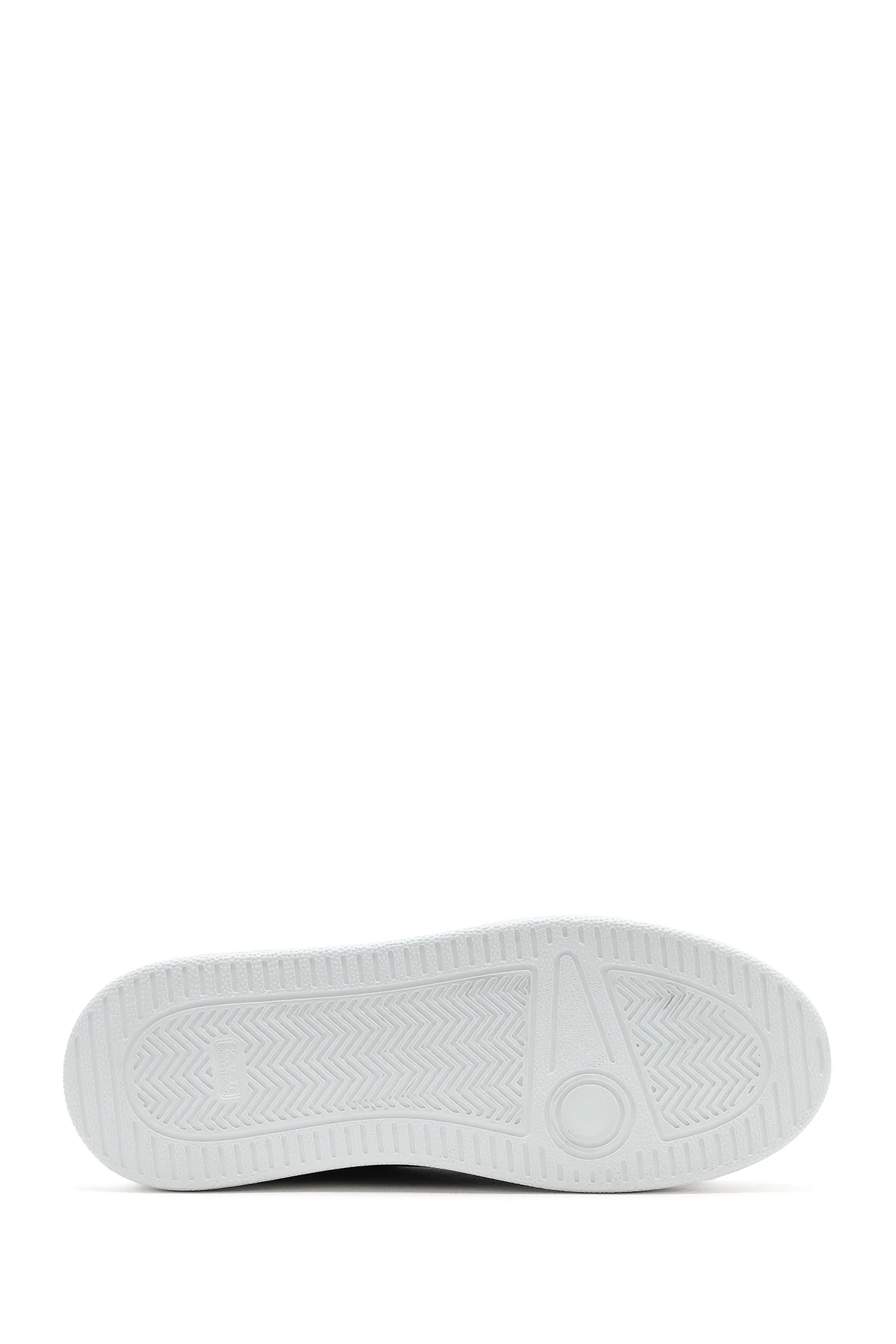 Erkek Siyah Bağcıklı Deri Sneaker - Image 4