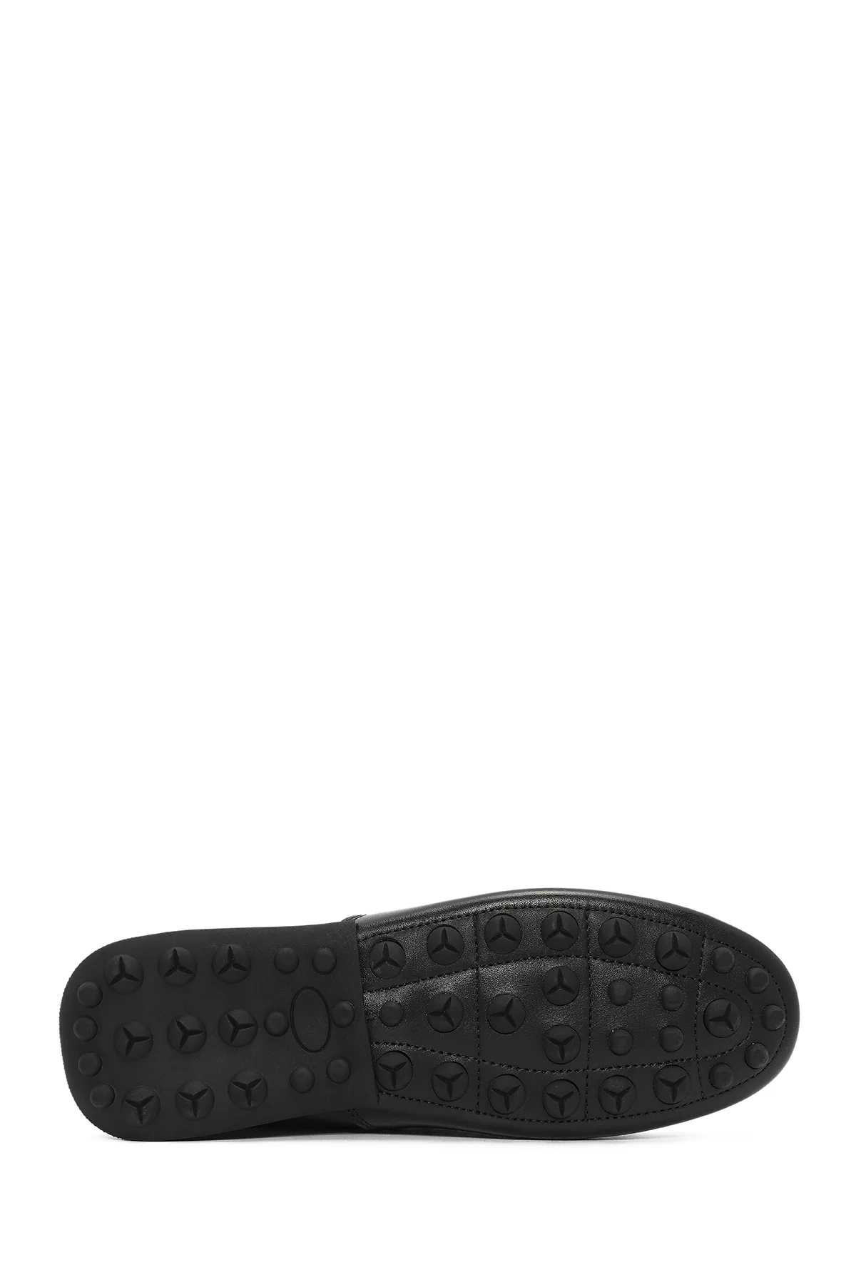 Erkek Siyah Deri Casual Loafer - Image 4