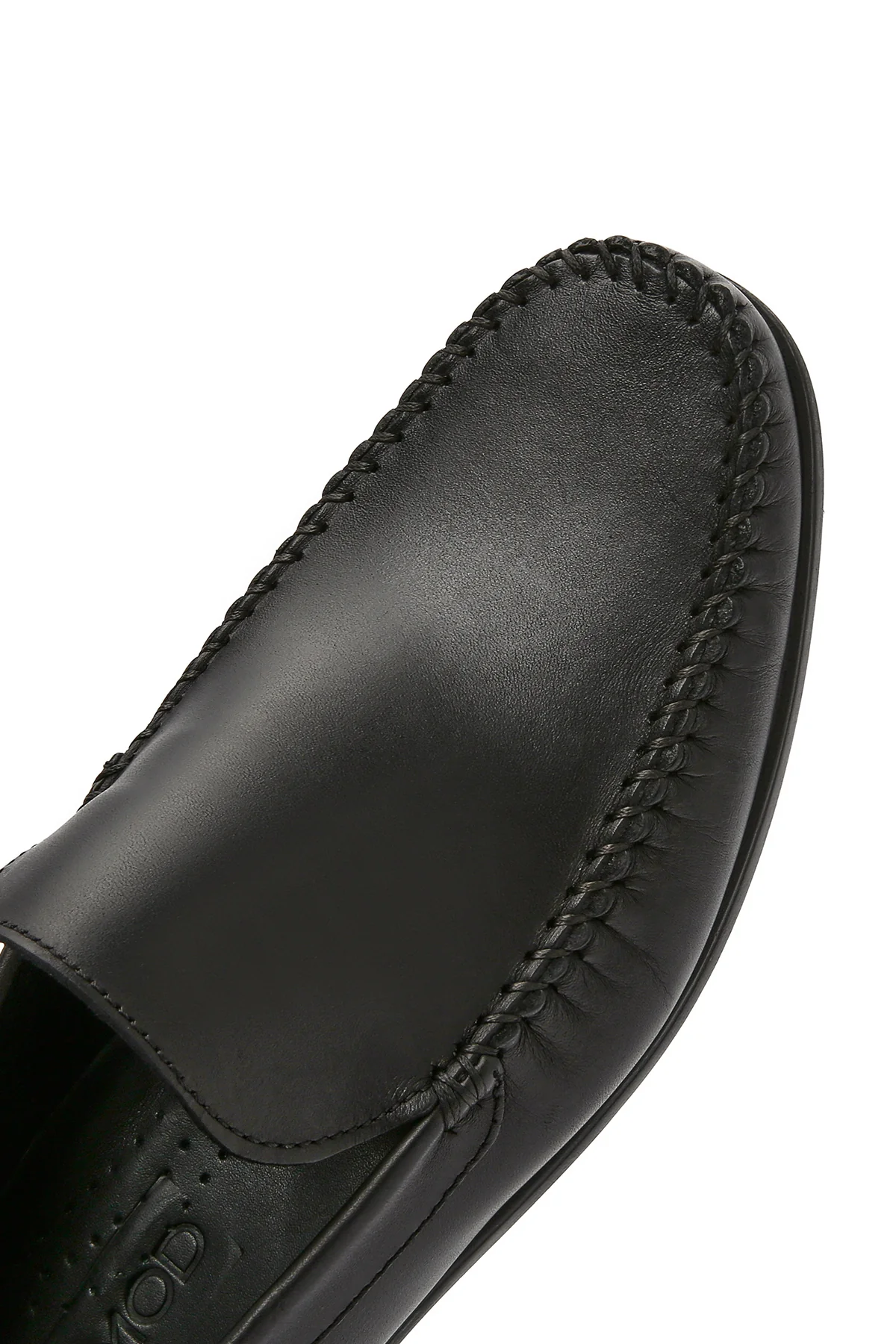 Erkek Siyah Deri Casual Loafer - Image 9