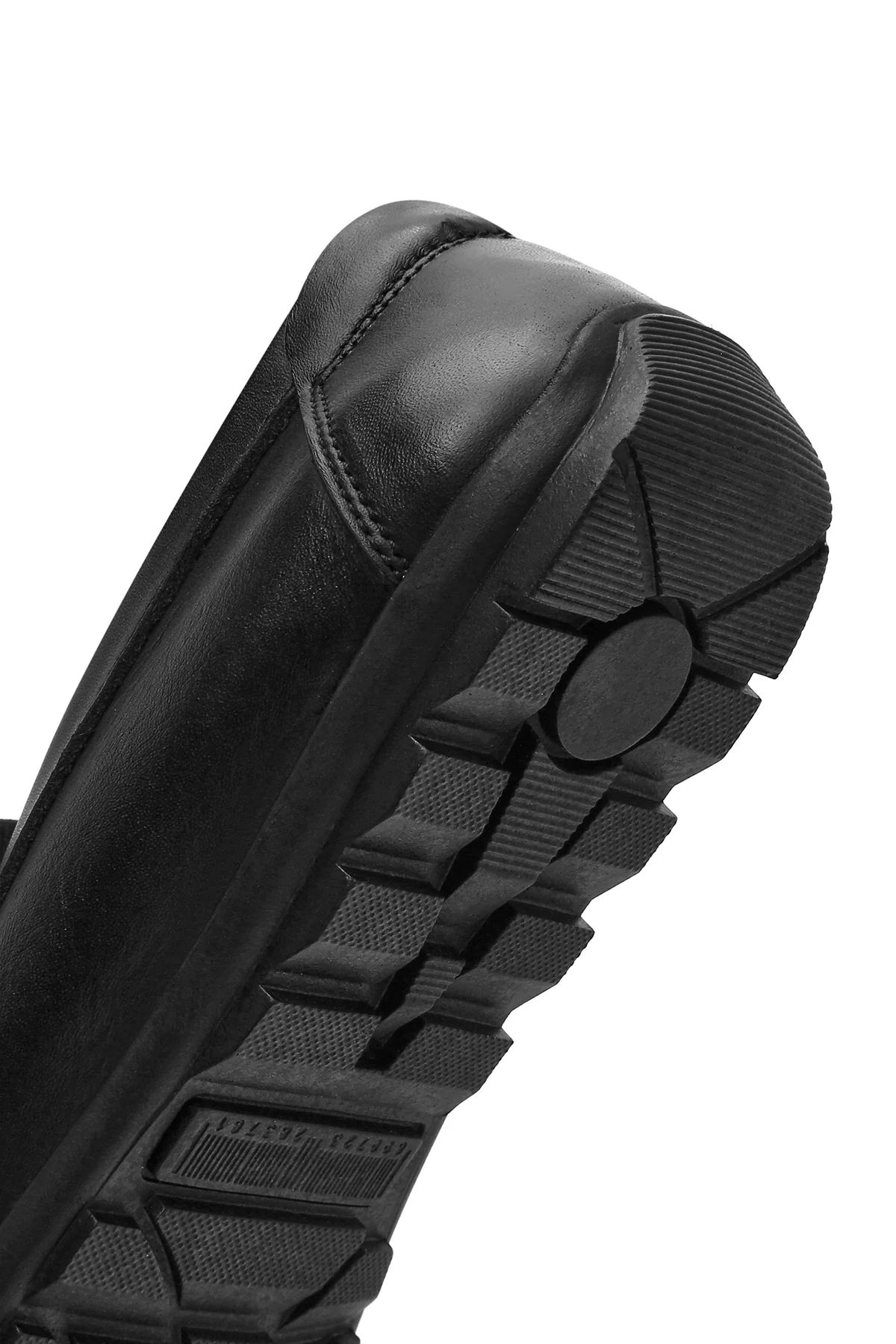 Erkek Siyah Deri Casual Loafer - Image 8