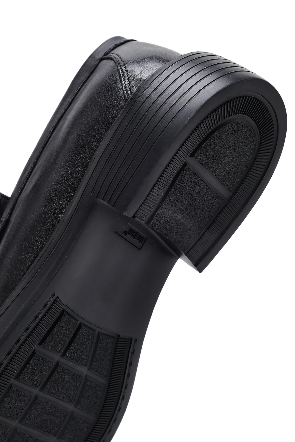 Erkek Siyah Deri Casual Loafer - Image 8