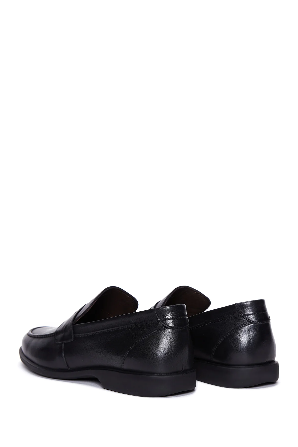 Erkek Siyah Deri Klasik Loafer - Image 5