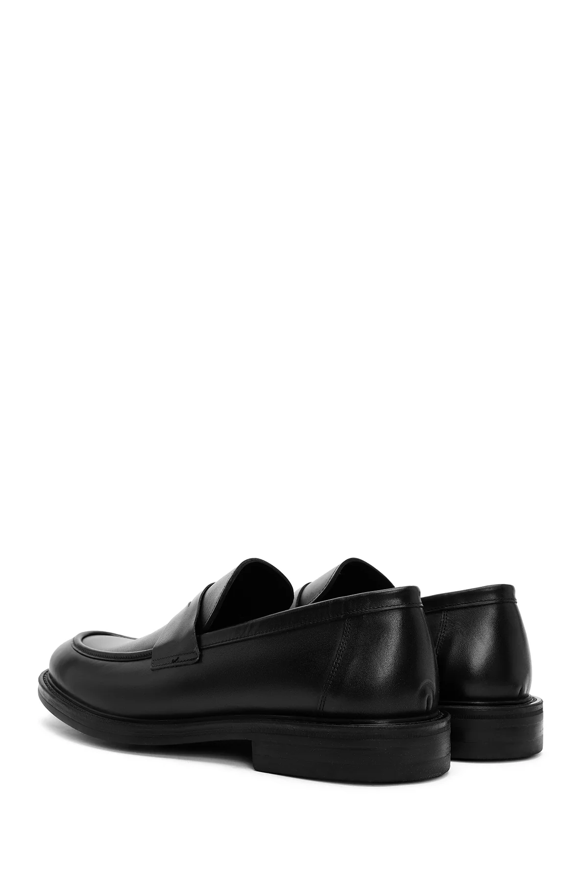 Erkek Siyah Deri Klasik Loafer - Image 5