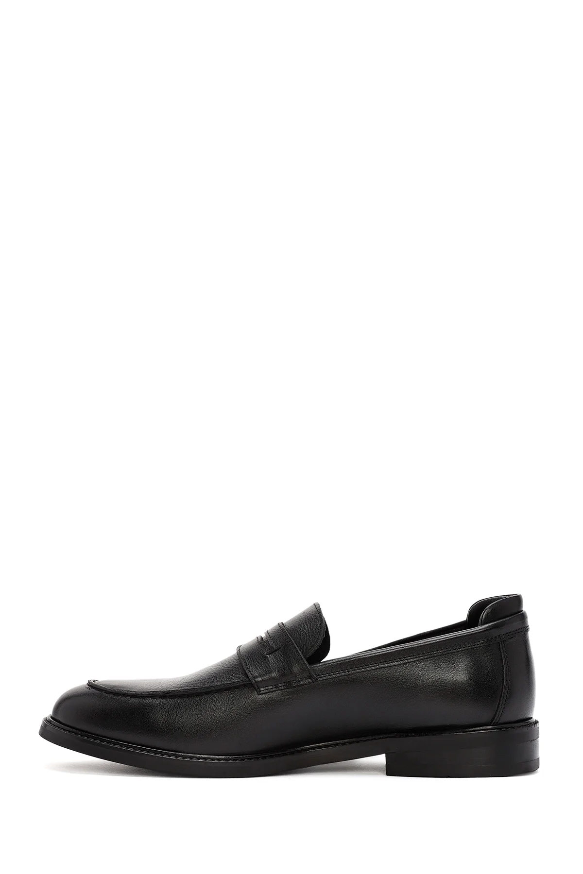 Erkek Siyah Deri Klasik Loafer - Image 2