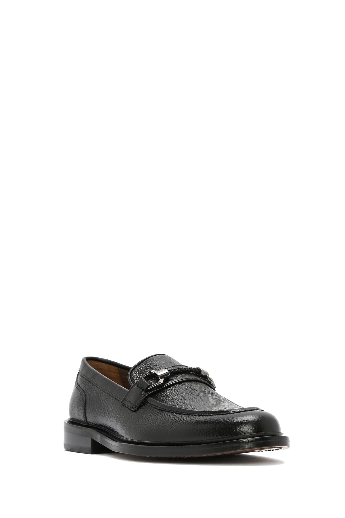 Erkek Siyah Deri Klasik Loafer - Image 6