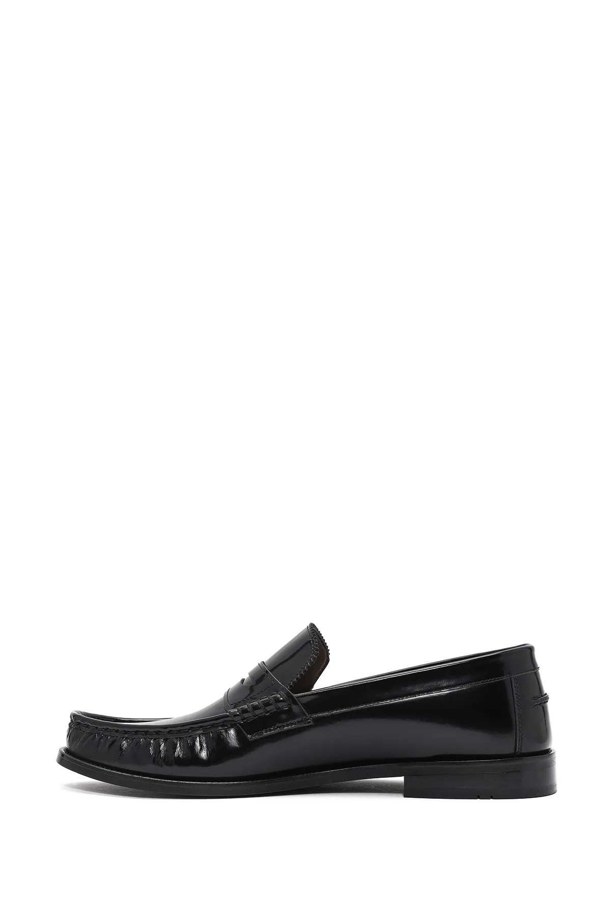 Erkek Siyah Deri Klasik Loafer - Image 2