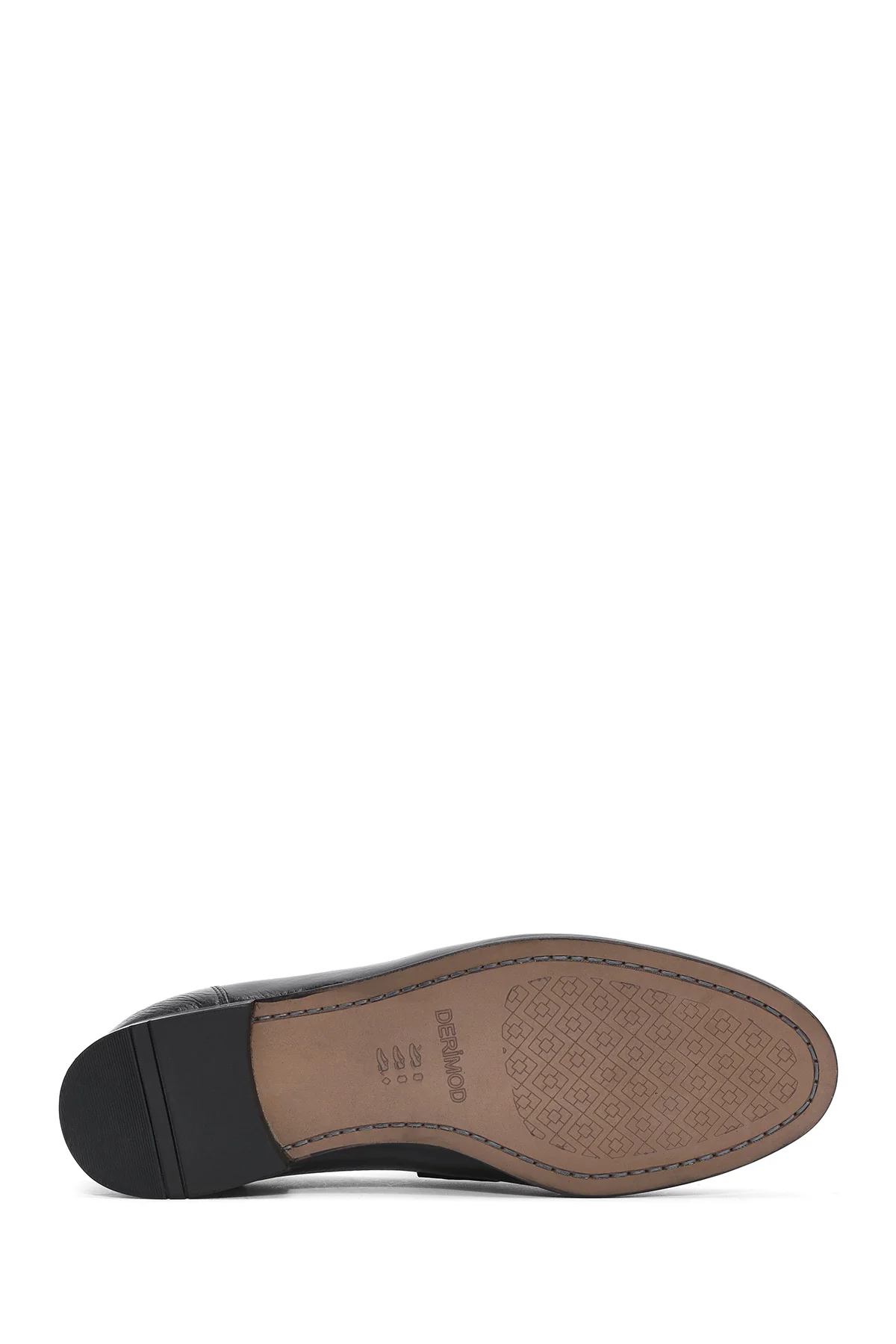 Erkek Siyah Deri Klasik Loafer - Image 4