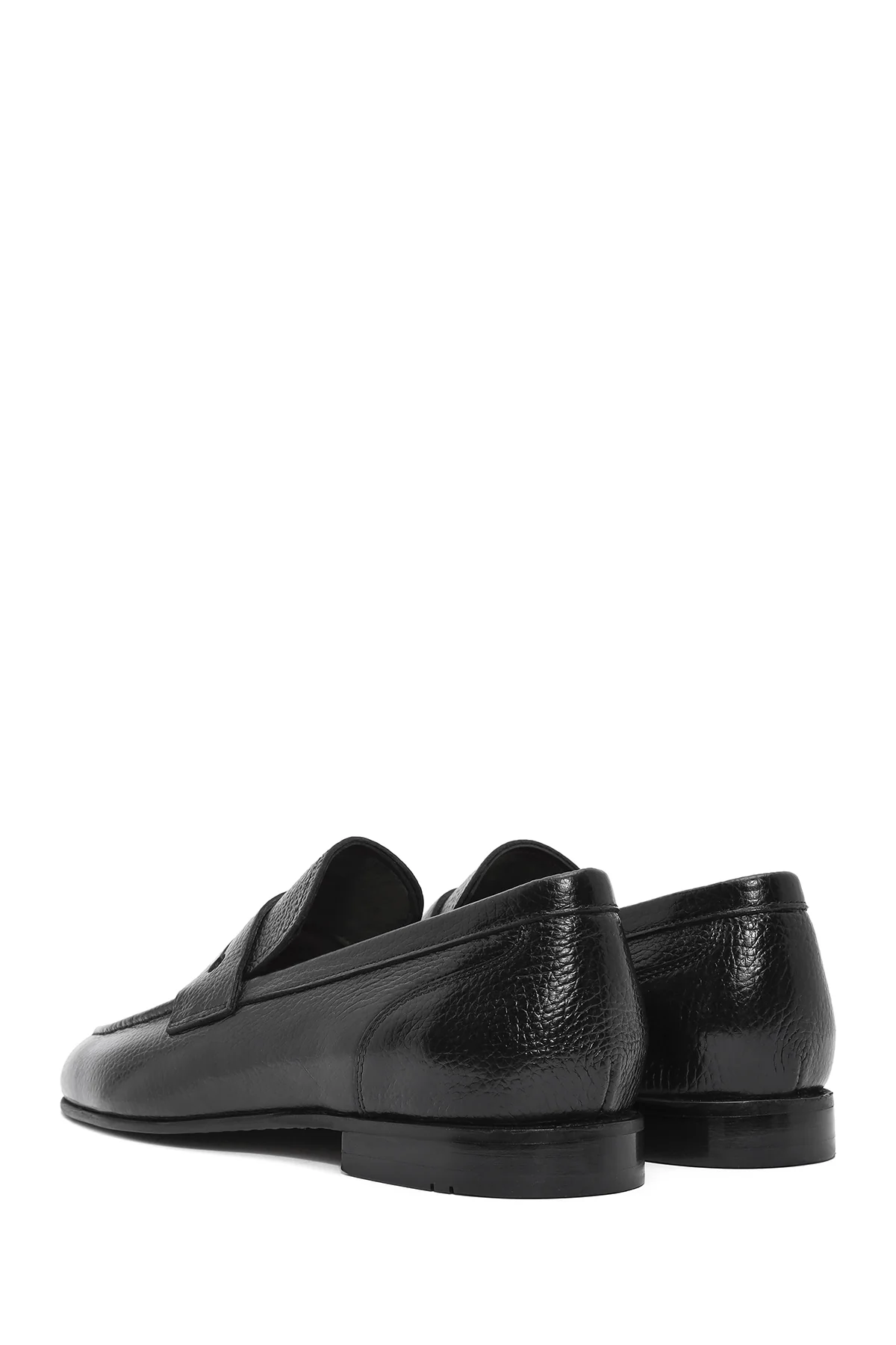 Erkek Siyah Deri Klasik Loafer - Image 5