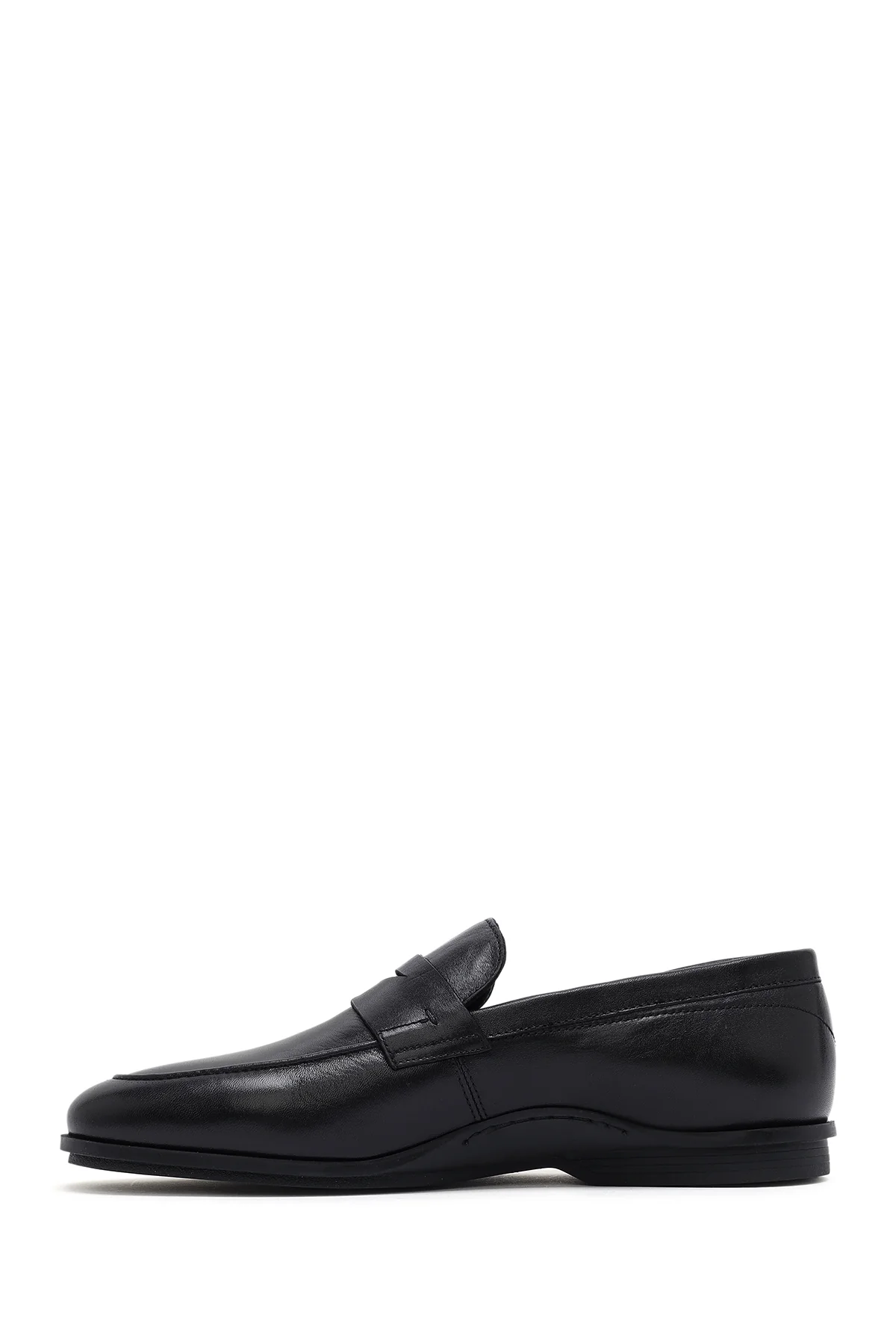 Erkek Siyah Deri Klasik Loafer - Image 2