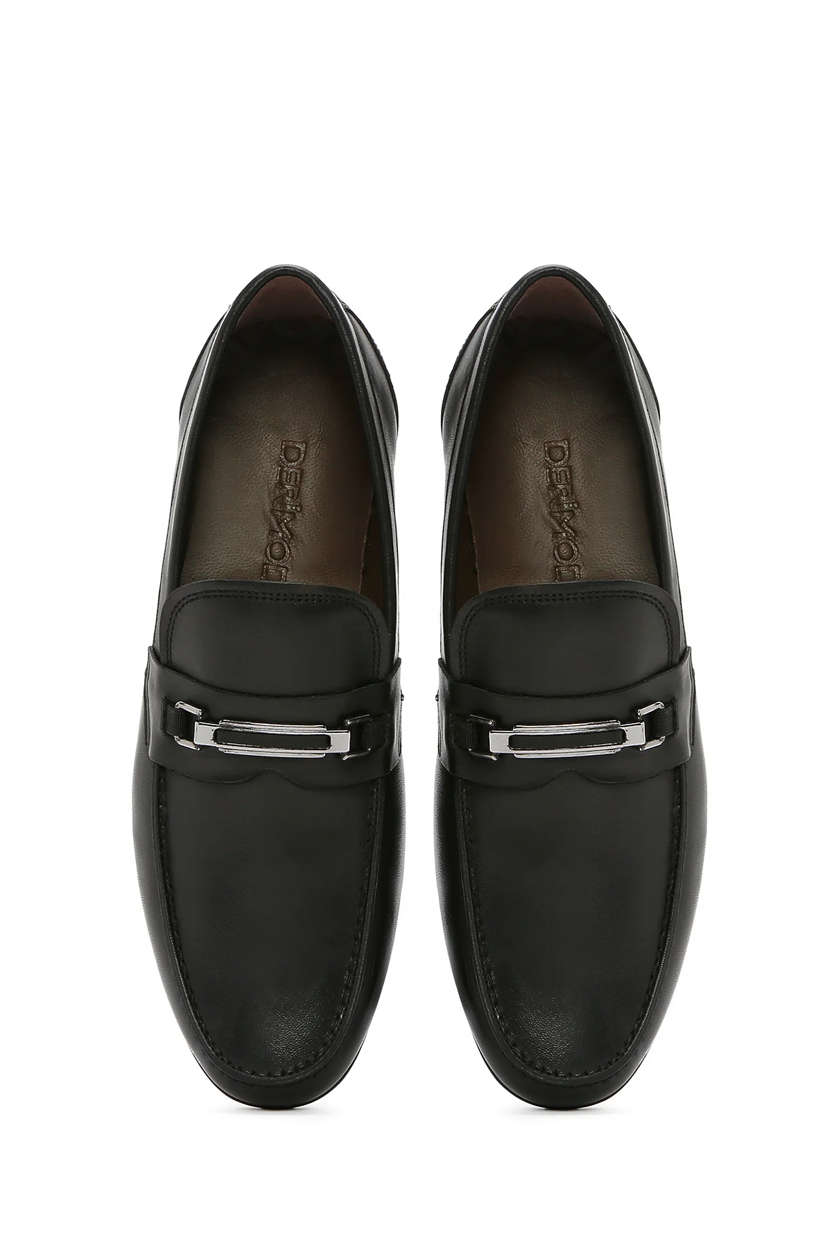 Erkek Siyah Deri Klasik Loafer - Image 7