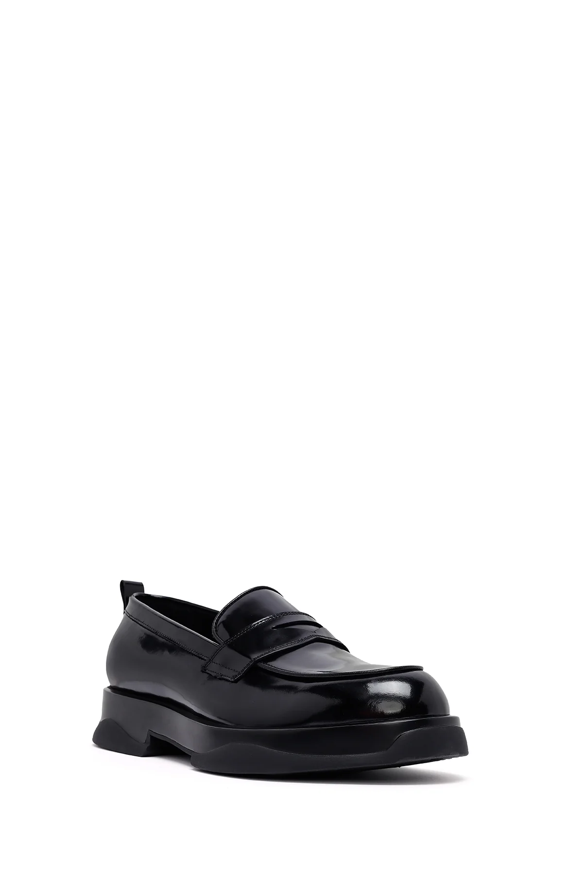 Erkek Siyah Deri Loafer - Image 6