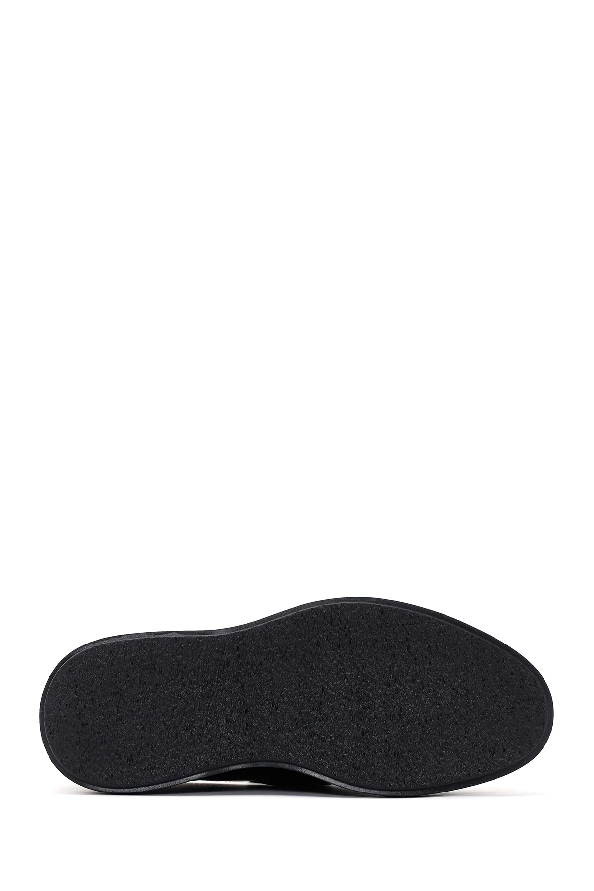Erkek Siyah Deri Püsküllü Loafer - Image 5