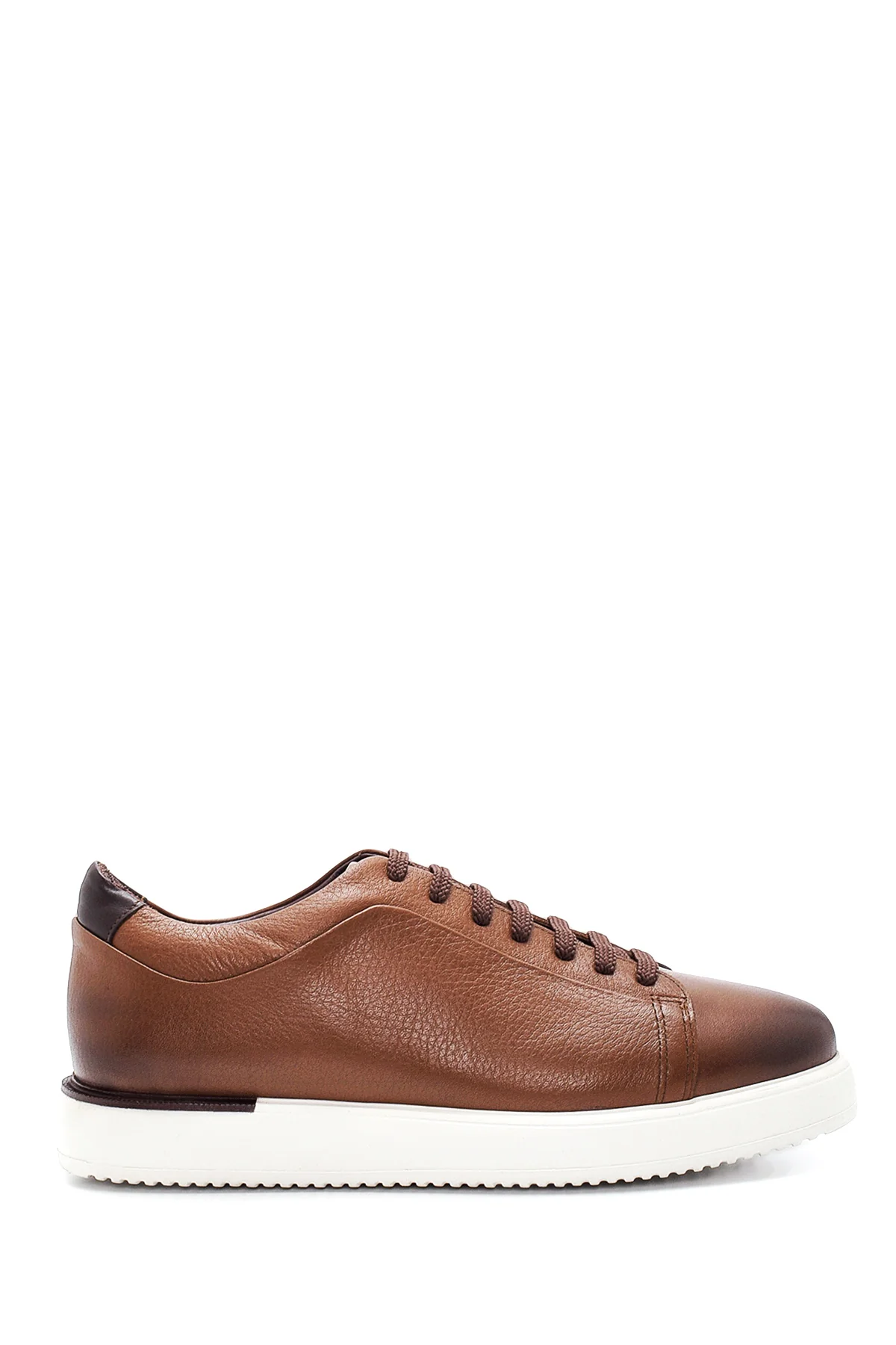 Erkek Taba Deri Sneaker