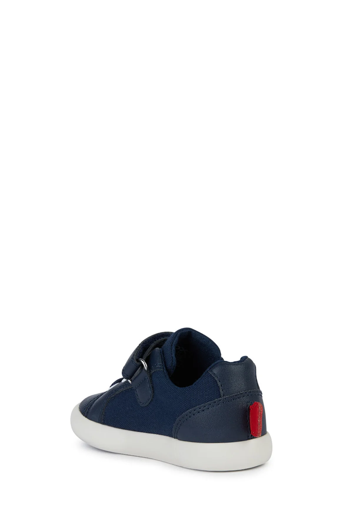 Geox Erkek Bebek Lacivert Gisli Bantlı Deri Sneaker - Image 3
