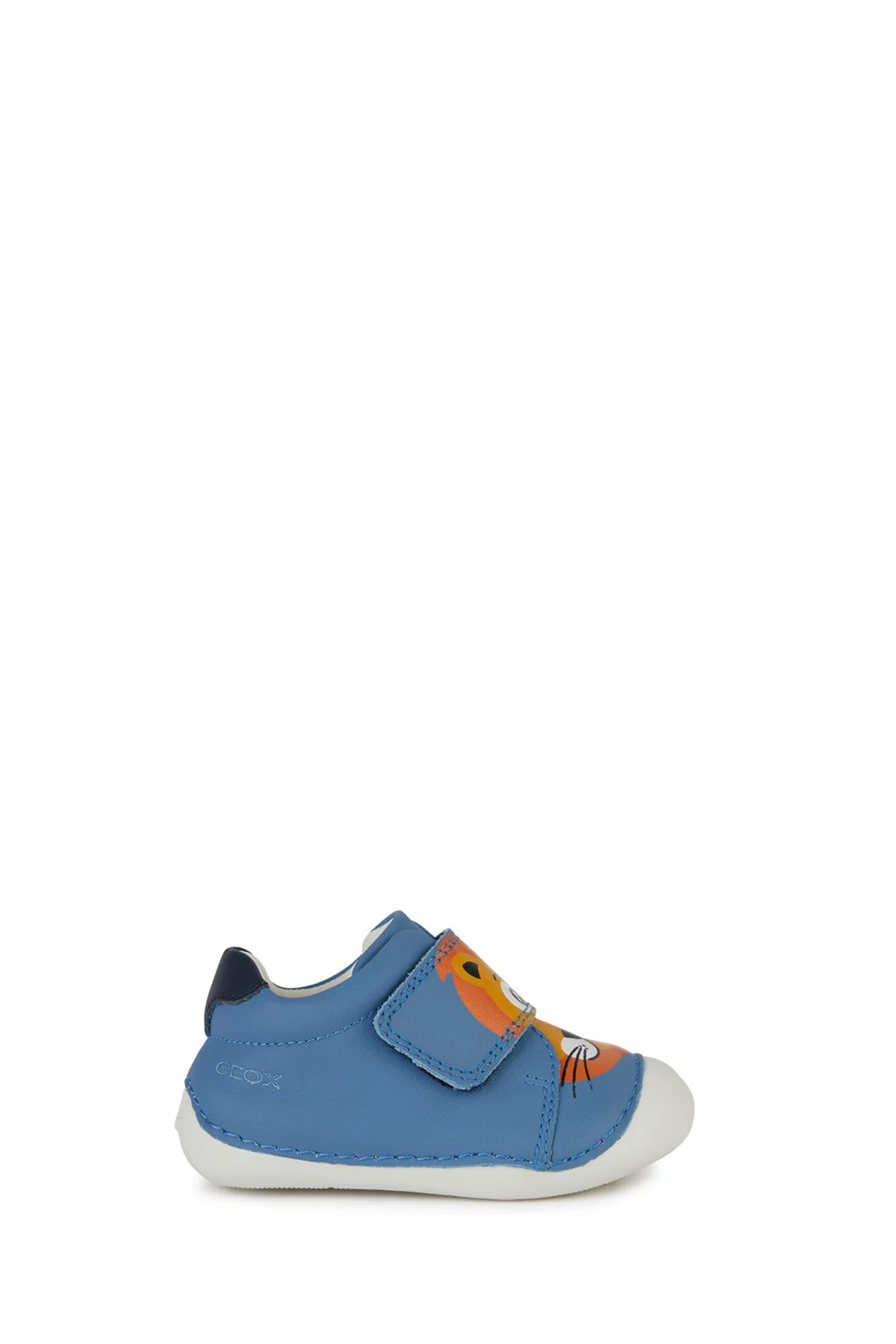 Geox Erkek Bebek Mavi Tutim Bantlı Süet Sneaker