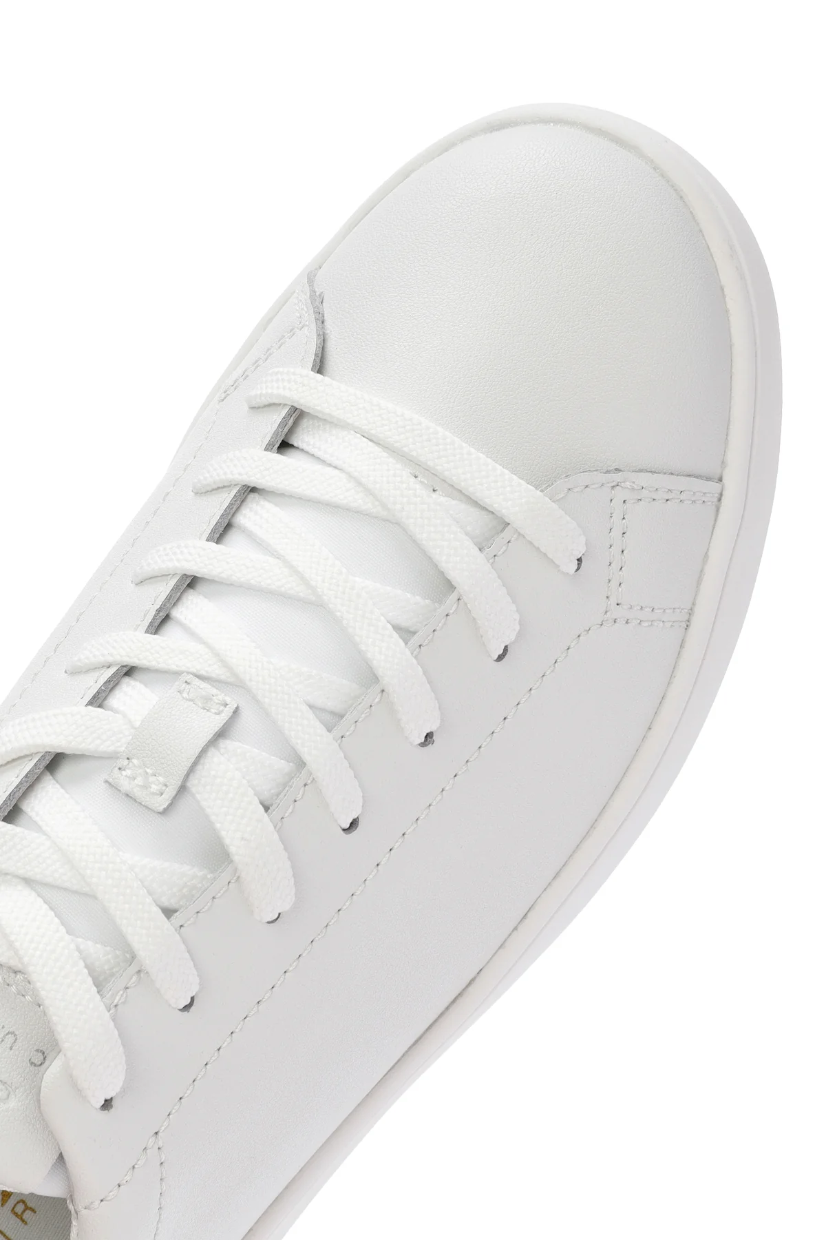 Geox Erkek Beyaz Spherica Ecub Bağcıklı Deri Sneaker - Image 8