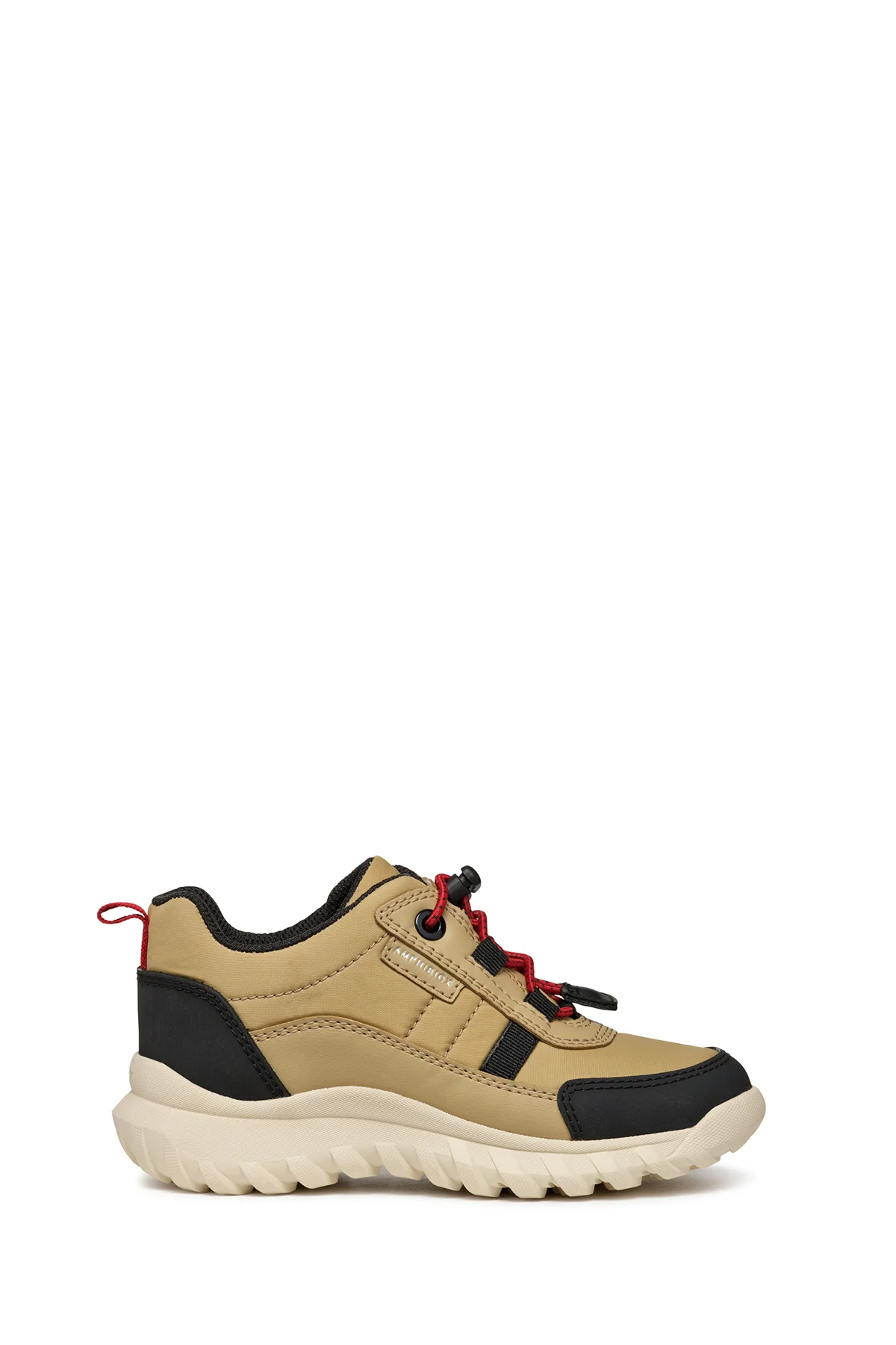 Geox Erkek Çocuk Bej Simbyos Abx Bağcıklı Waterproof Sneaker