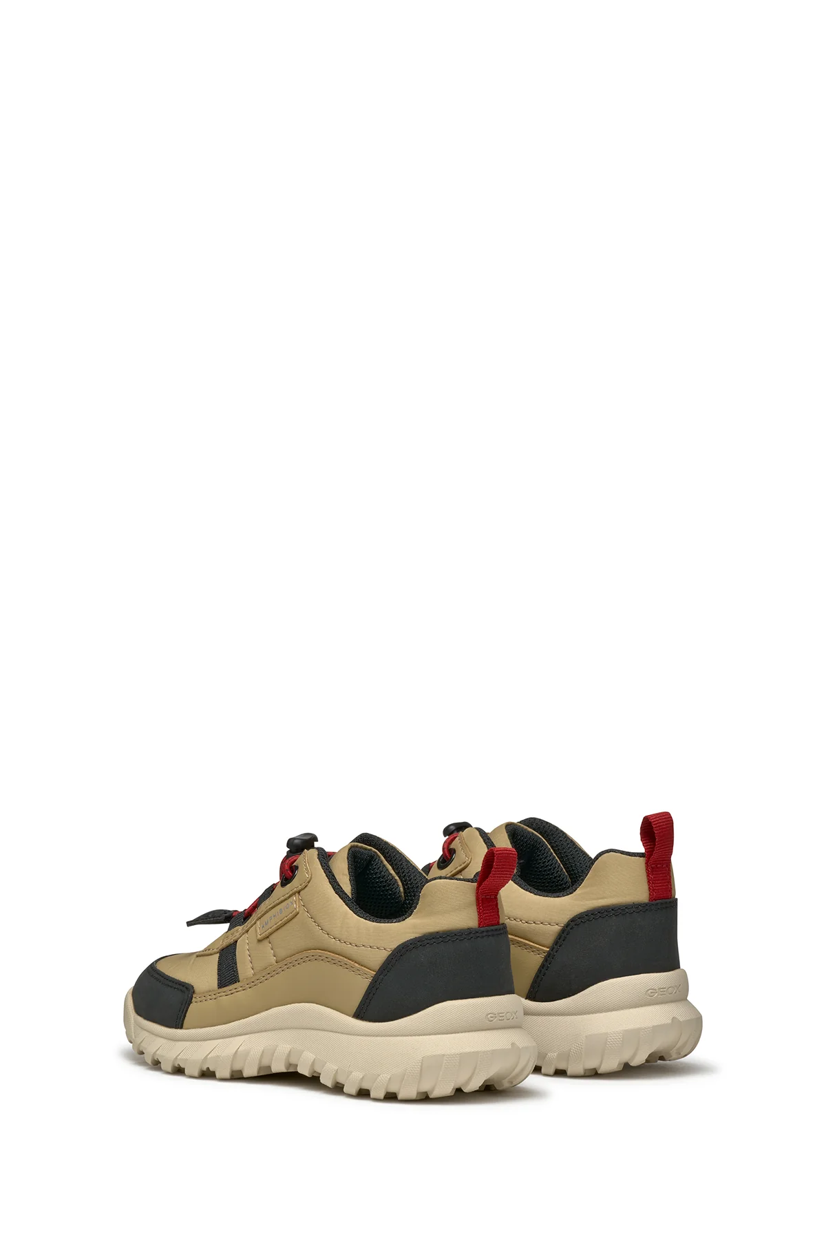 Geox Erkek Çocuk Bej Simbyos Abx Bağcıklı Waterproof Sneaker - Image 4