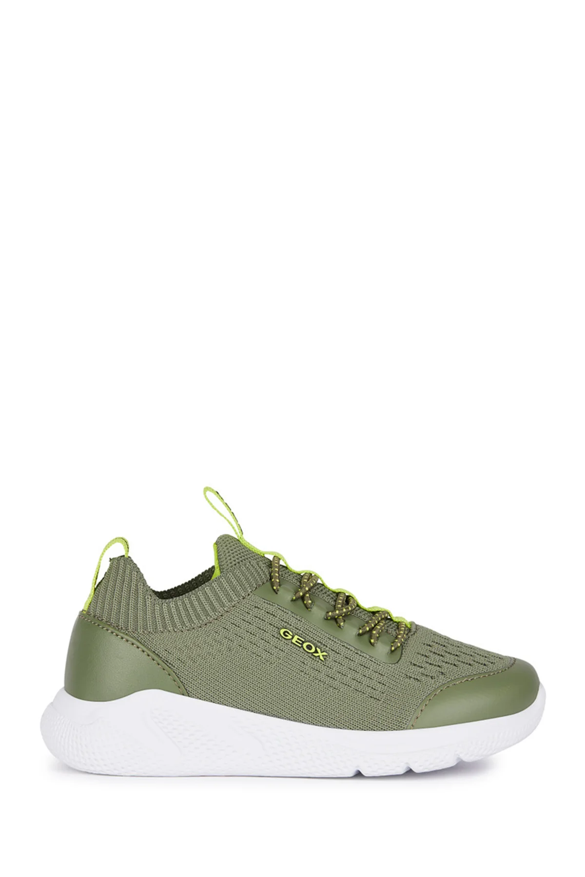 Geox Erkek Çocuk Yeşil Sprintye Kumaş Sneaker