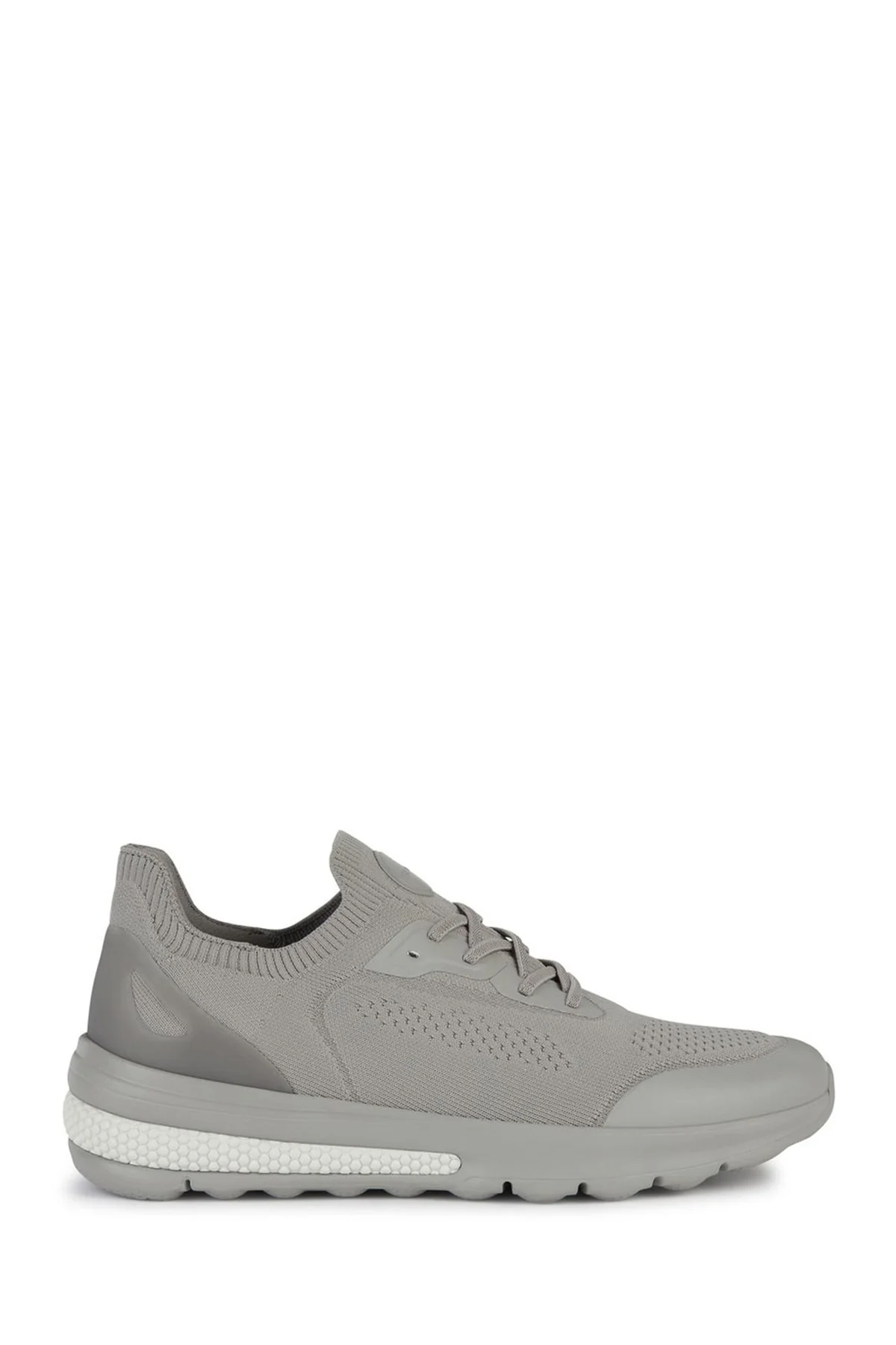 Geox Erkek Gri Spherica Actif Bağcıklı Kumaş Sneaker