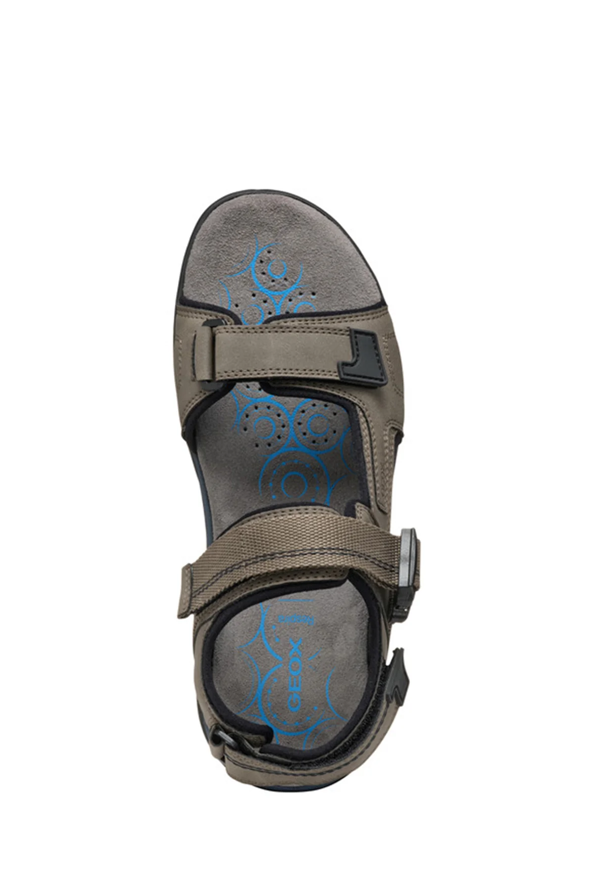 Geox Erkek Gri U Spherica Ec5 B- Nbk Synt.Le Çift Bantlı Kumaş Sandalet - Image 5
