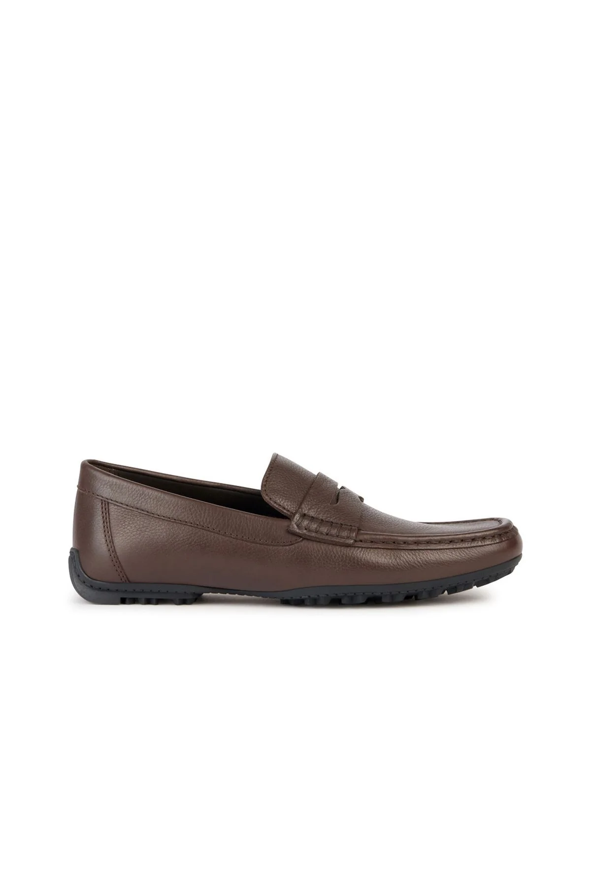 Geox Erkek Kahverengi Kosmopolis + Grip Deri Maskülen Loafer
