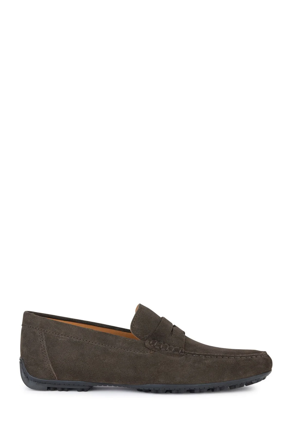 Geox Erkek Kahverengi Kosmopolis + Grip Süet Deri Casual Loafer