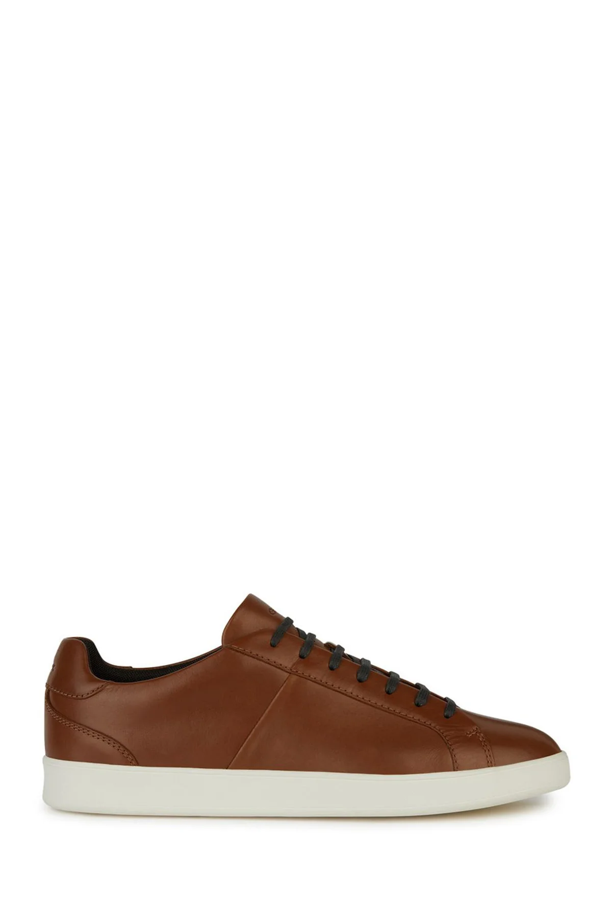 Geox Erkek Kahverengi Regio Bağcıklı Deri Sneaker