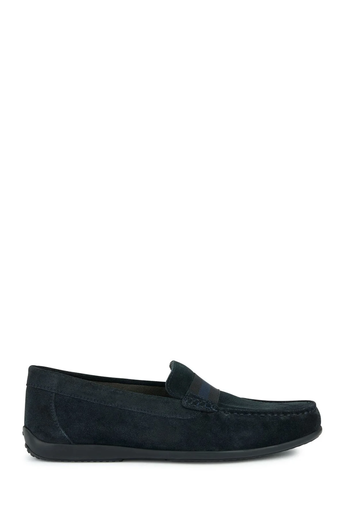 Geox Erkek Lacivert Ascanio Süet Deri Casual Loafer