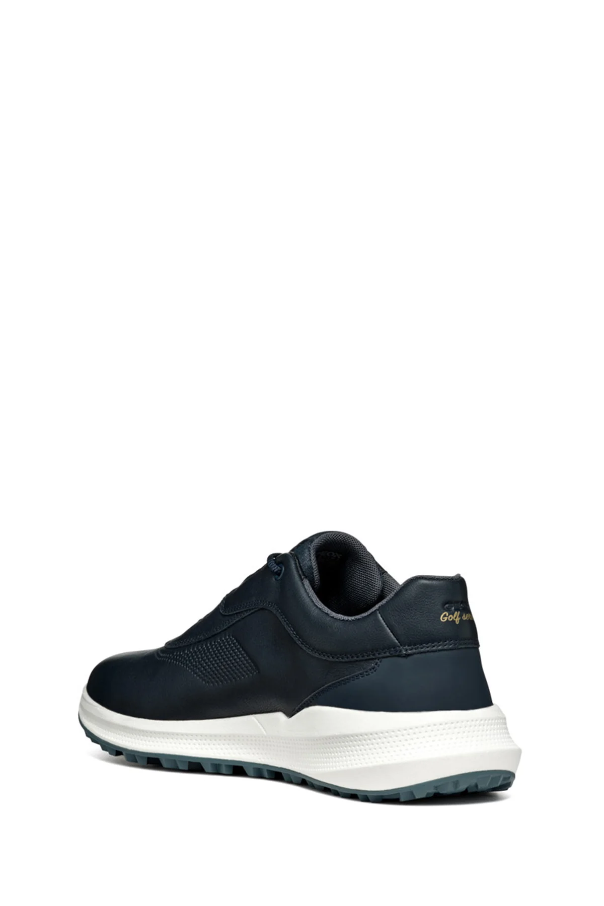 Geox Erkek Lacivert Bağcıklı Deri Sneaker - Image 5