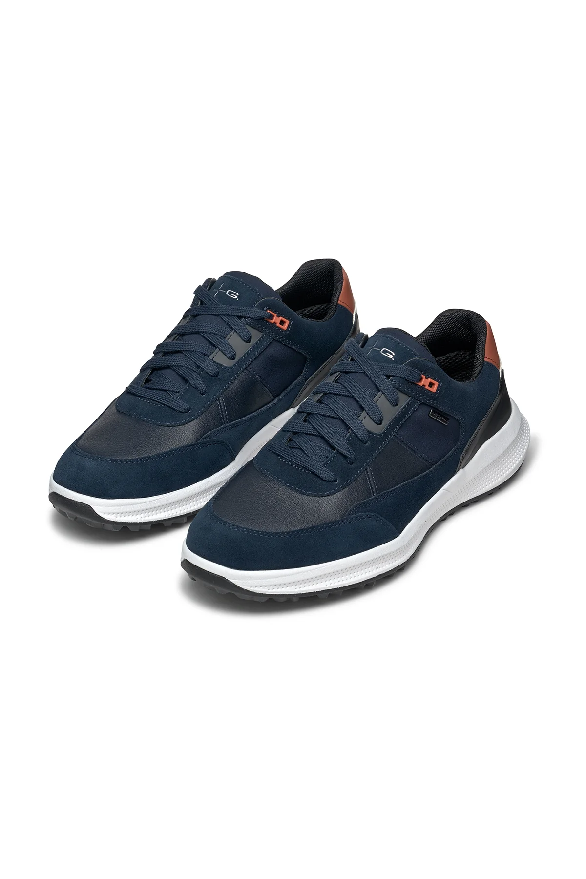 Geox Erkek Lacivert Pg1X Abx Bağcıklı Waterproof Deri Sneaker - Image 3