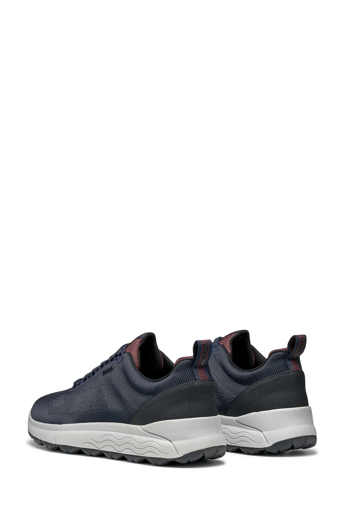 Geox Erkek Lacivert Spherica 4x4 Abx Bağcıklı Waterproof Deri Sneaker - Image 5