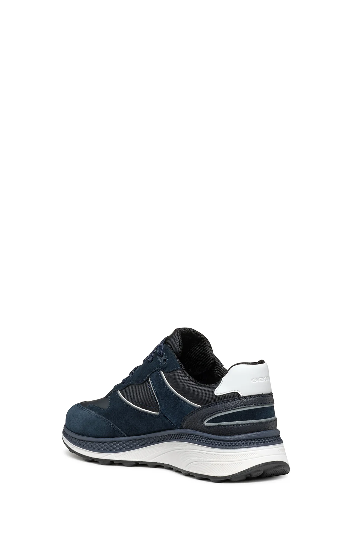Geox Erkek Lacivert Spherica Actif X1 Abx Bağcıklı Waterproof Deri Sneaker - Image 7