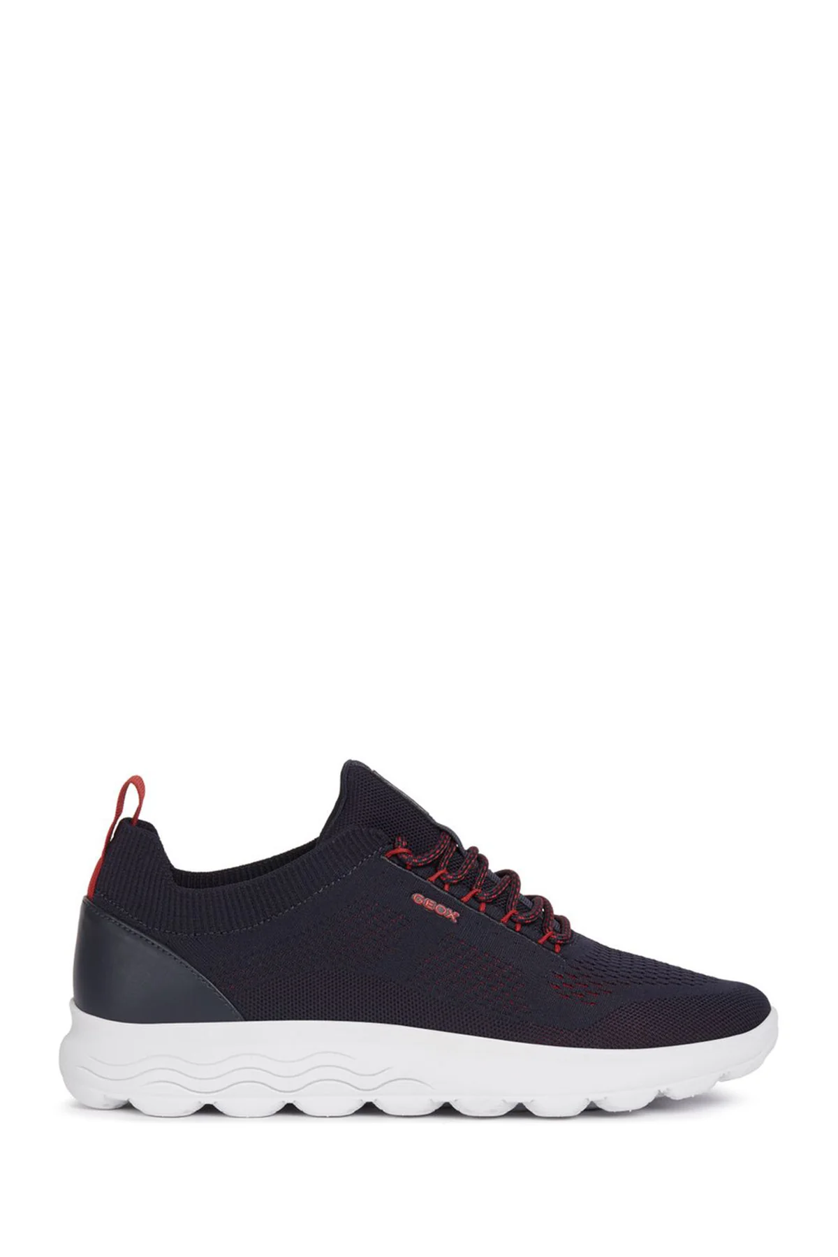 Geox Erkek Lacivert Spherica Bağcıklı Kumaş Sneaker