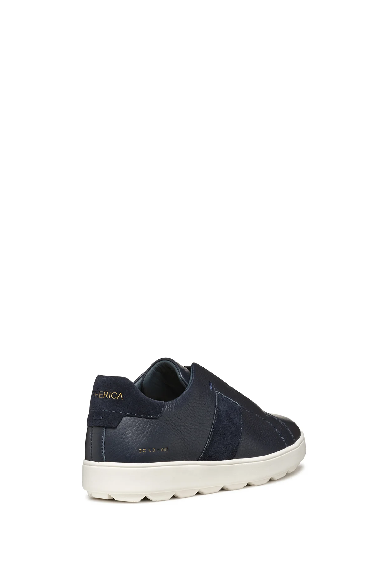 Geox Erkek Lacivert Spherica Ecub-1 Deri Sneaker - Image 2