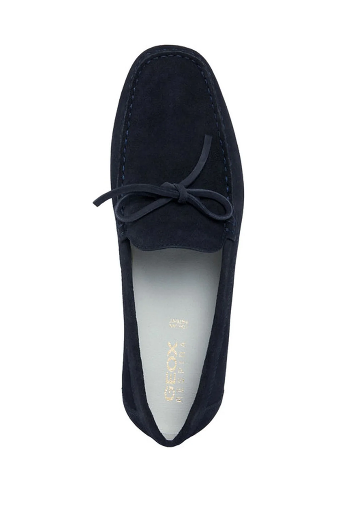 Geox Erkek Lacivert U Ascanio Süet Deri Casual Loafer - Image 5