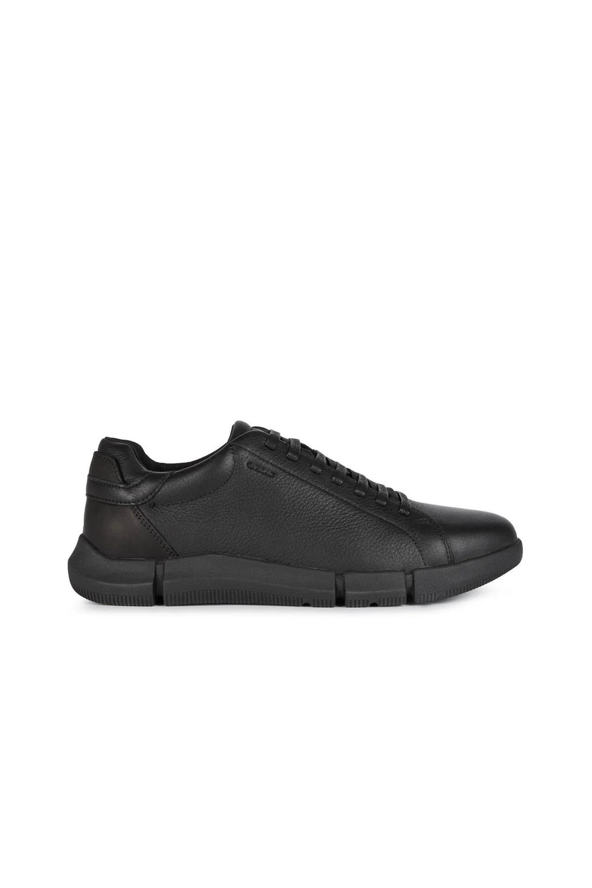 Geox Erkek Siyah Adacter Deri Sneaker