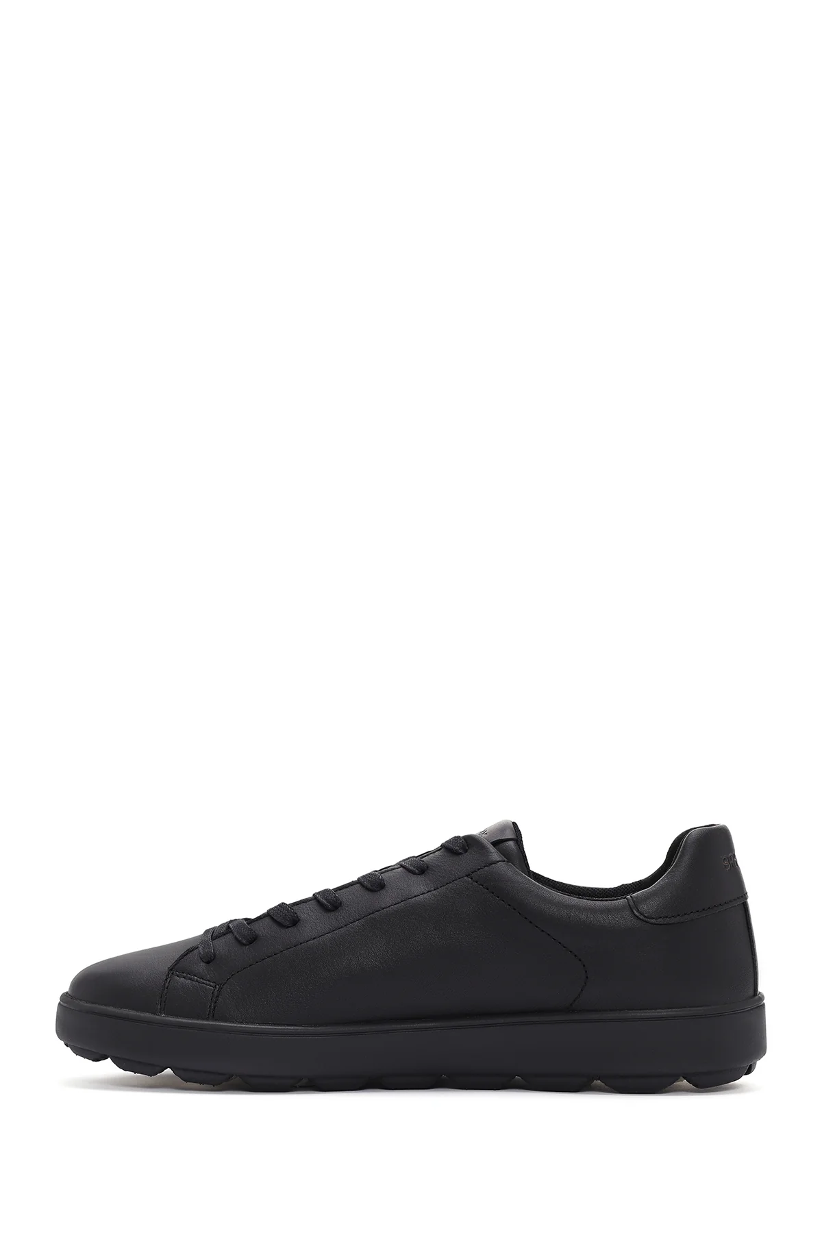 Geox Erkek Siyah Spherica Bağcıklı Deri Sneaker - Image 2