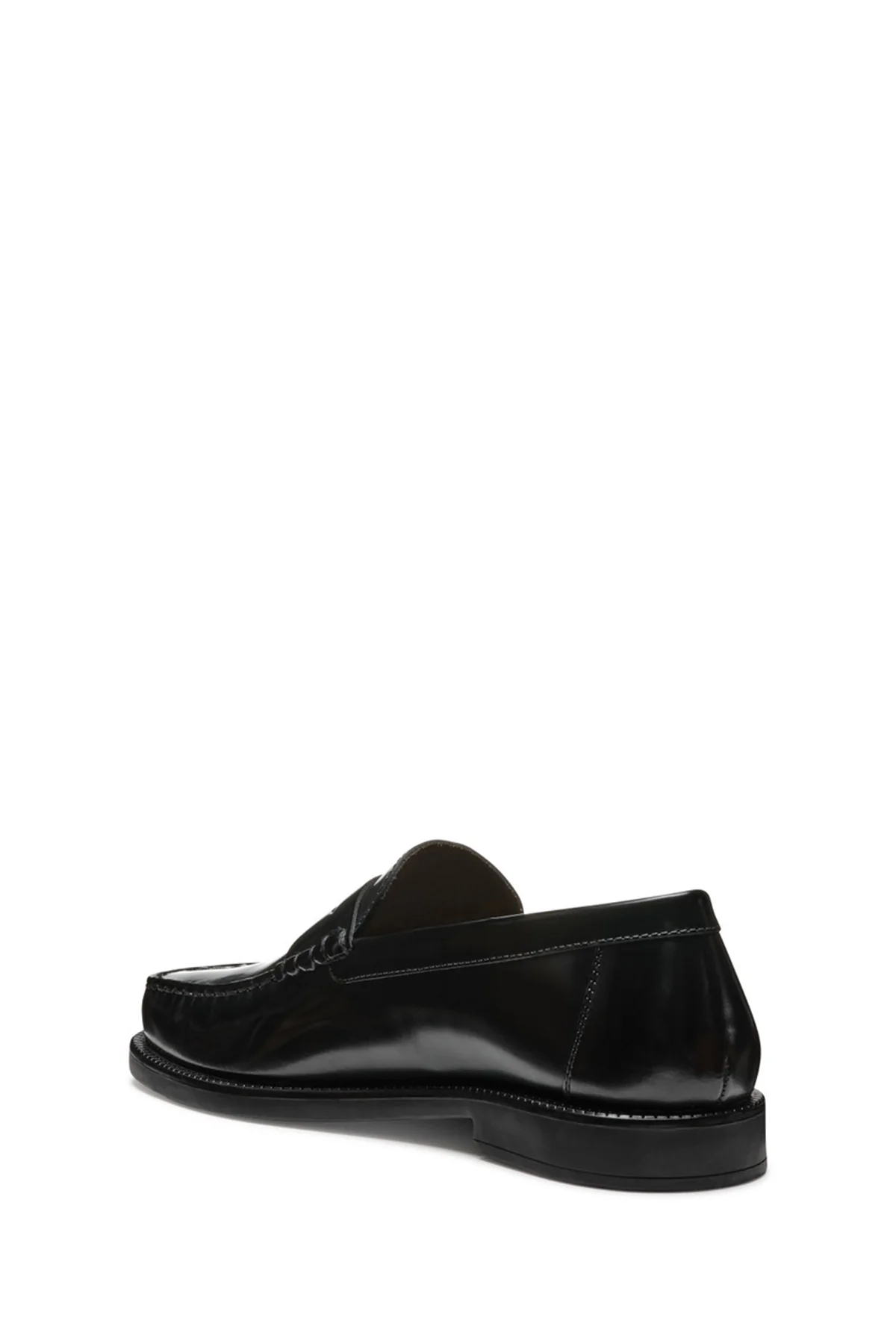 Geox Erkek Siyah U Recanati - Brushs.Lea Deri Loafer - Image 2