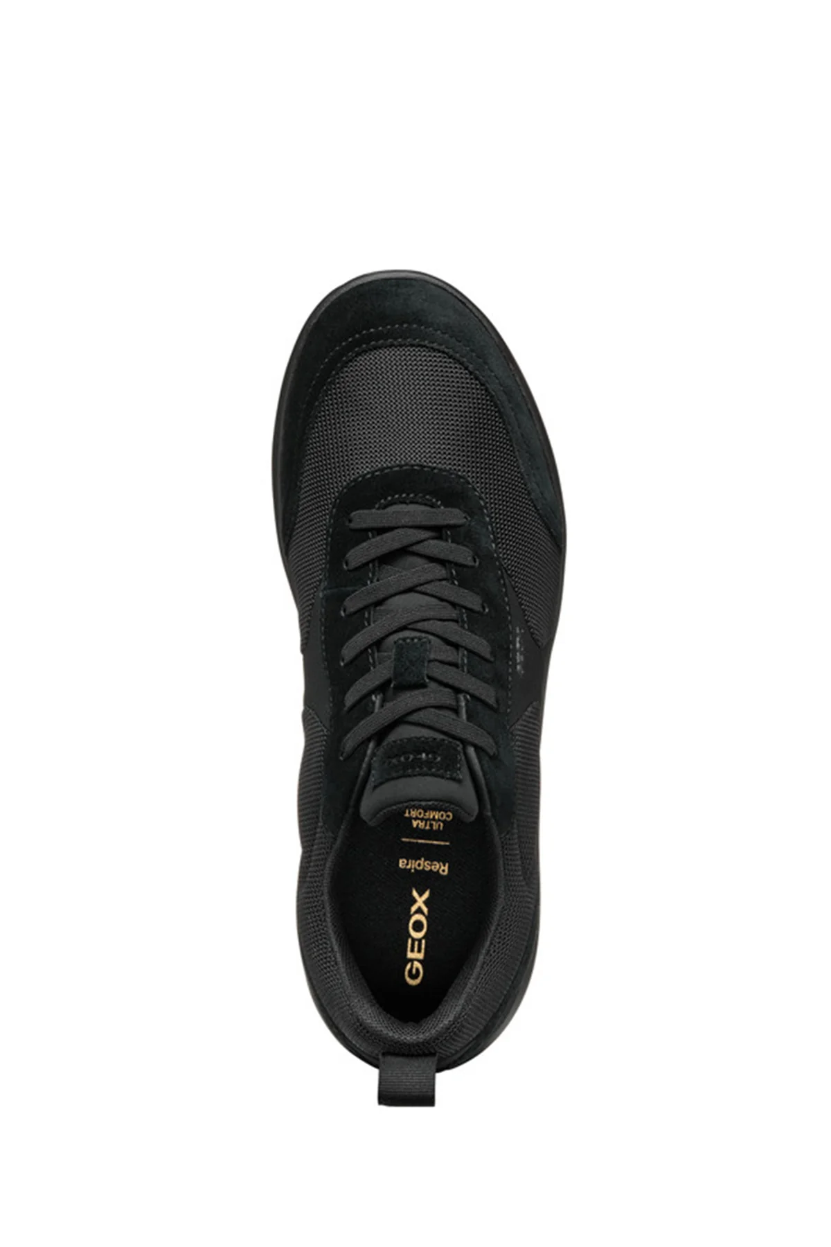 Geox Erkek Siyah U Xtors D -Mesh + Suede Bağcıklı Deri Sneaker - Image 5