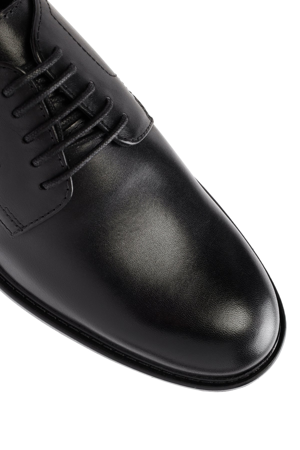 Geox Erkek Siyah Walk Pleasure Bağcıklı Deri Klasik Ayakkabı - Image 9